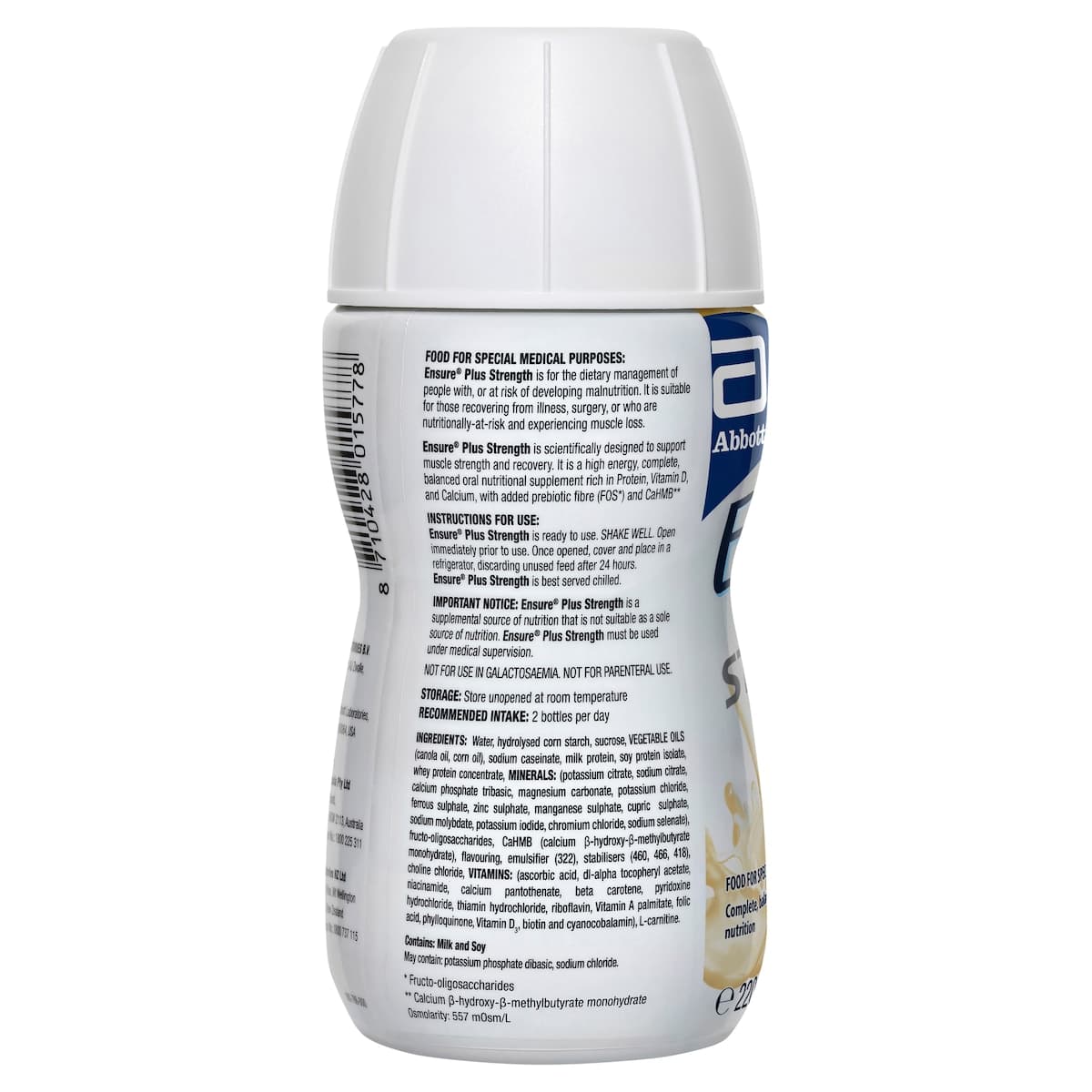 Thumbnail Ensure Plus Strength Ready to Drink Vanilla 220ml