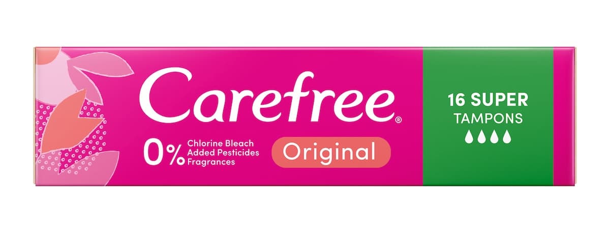 Thumbnail Carefree Original Tampons Super 16 Pack