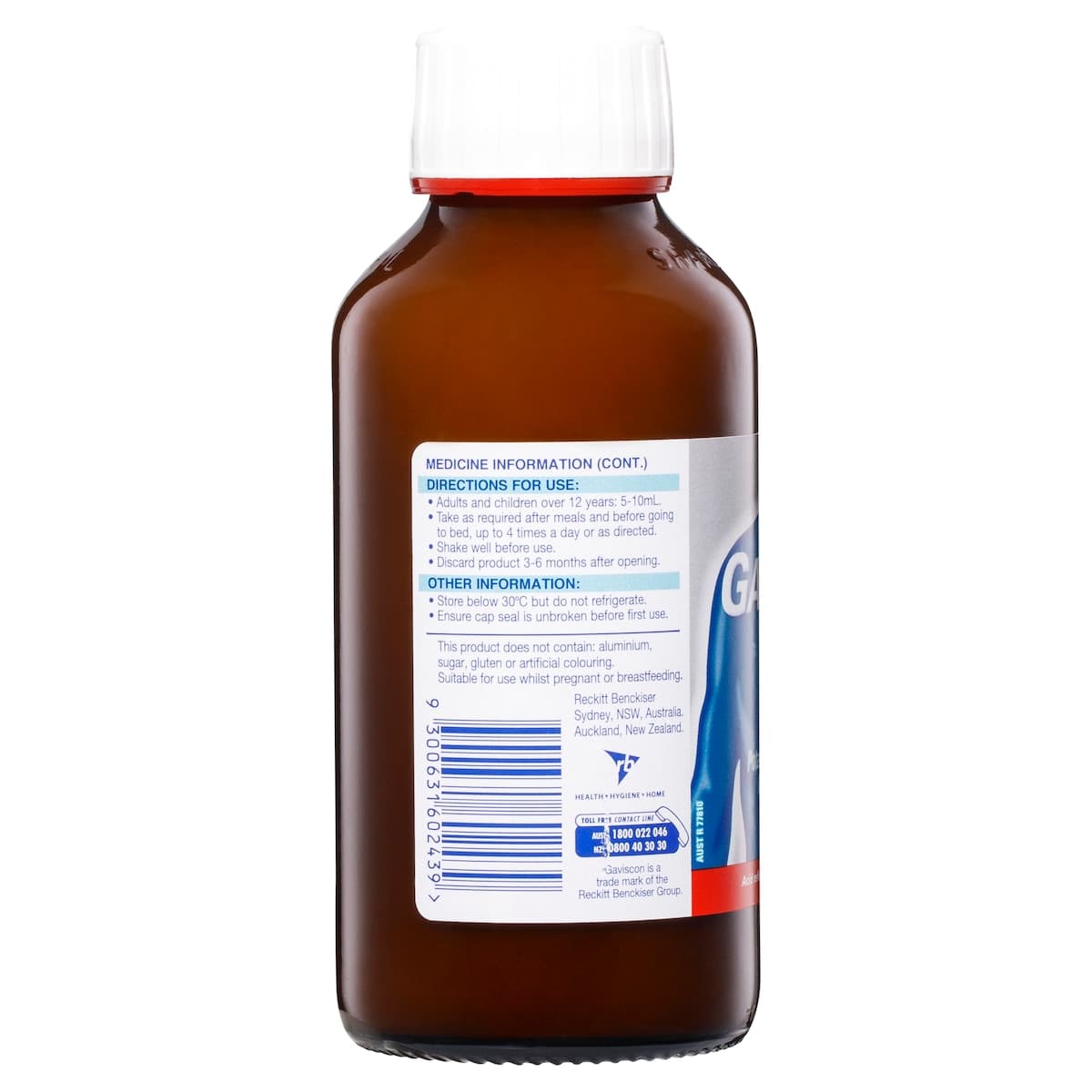 Thumbnail Gaviscon Extra Strength Heartburn & Indigestion Aniseed Liquid 300ml