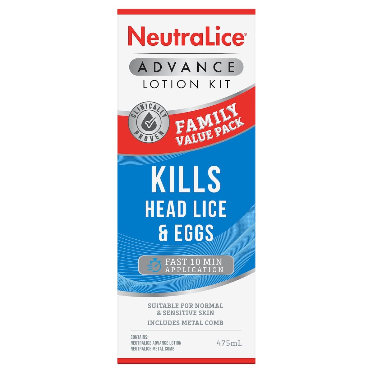 Thumbnail Neutralice Advance Lotion Family Kit 475ml