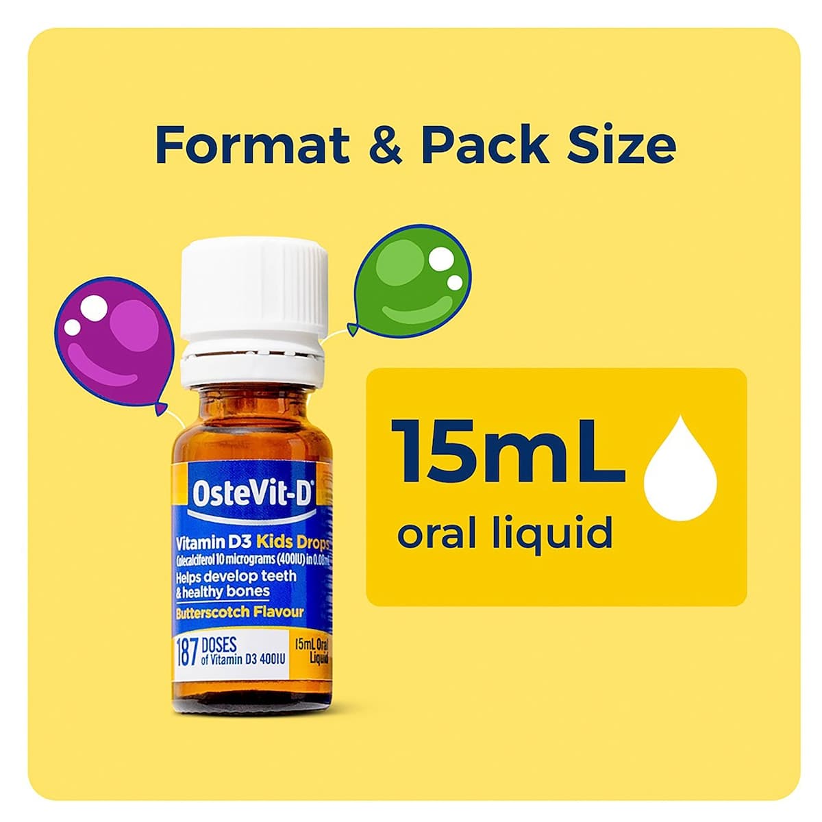 Thumbnail OsteVit-D Vitamin D3 Kids Drops 15ml