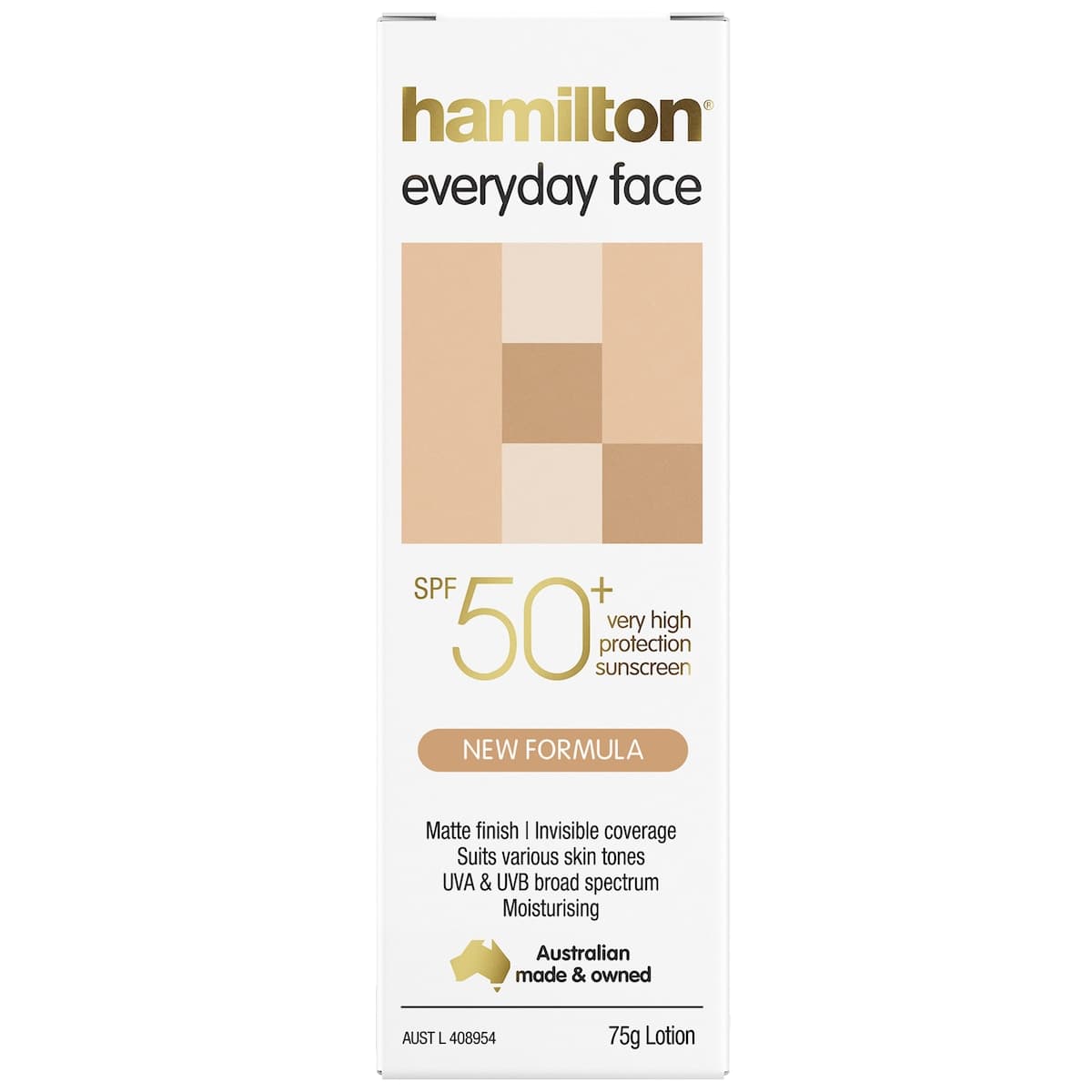 Thumbnail Hamilton Sunscreen Everyday Face Lotion SPF 50+ 75g
