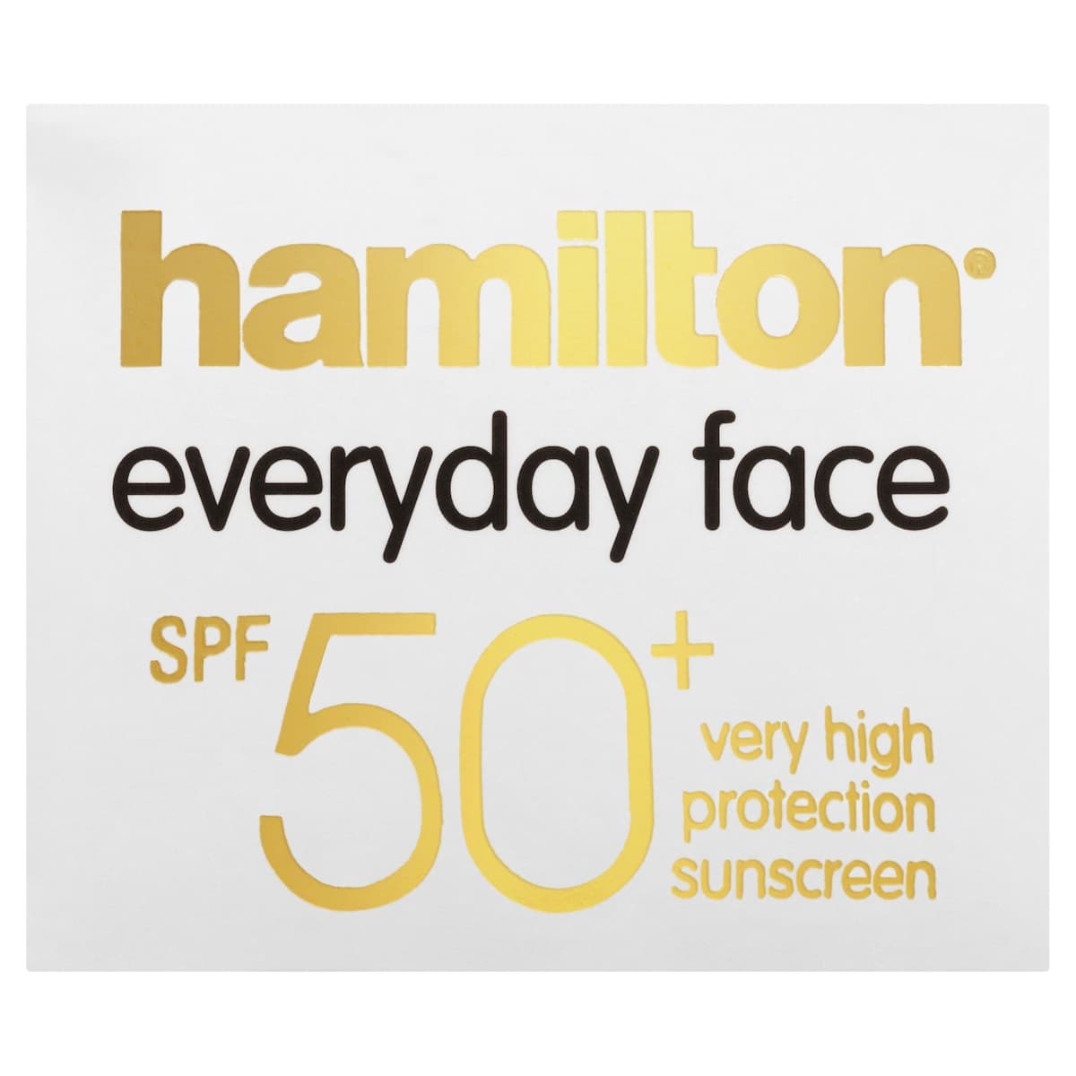 Thumbnail Hamilton Sunscreen Everyday Face Lotion SPF 50+ 75g