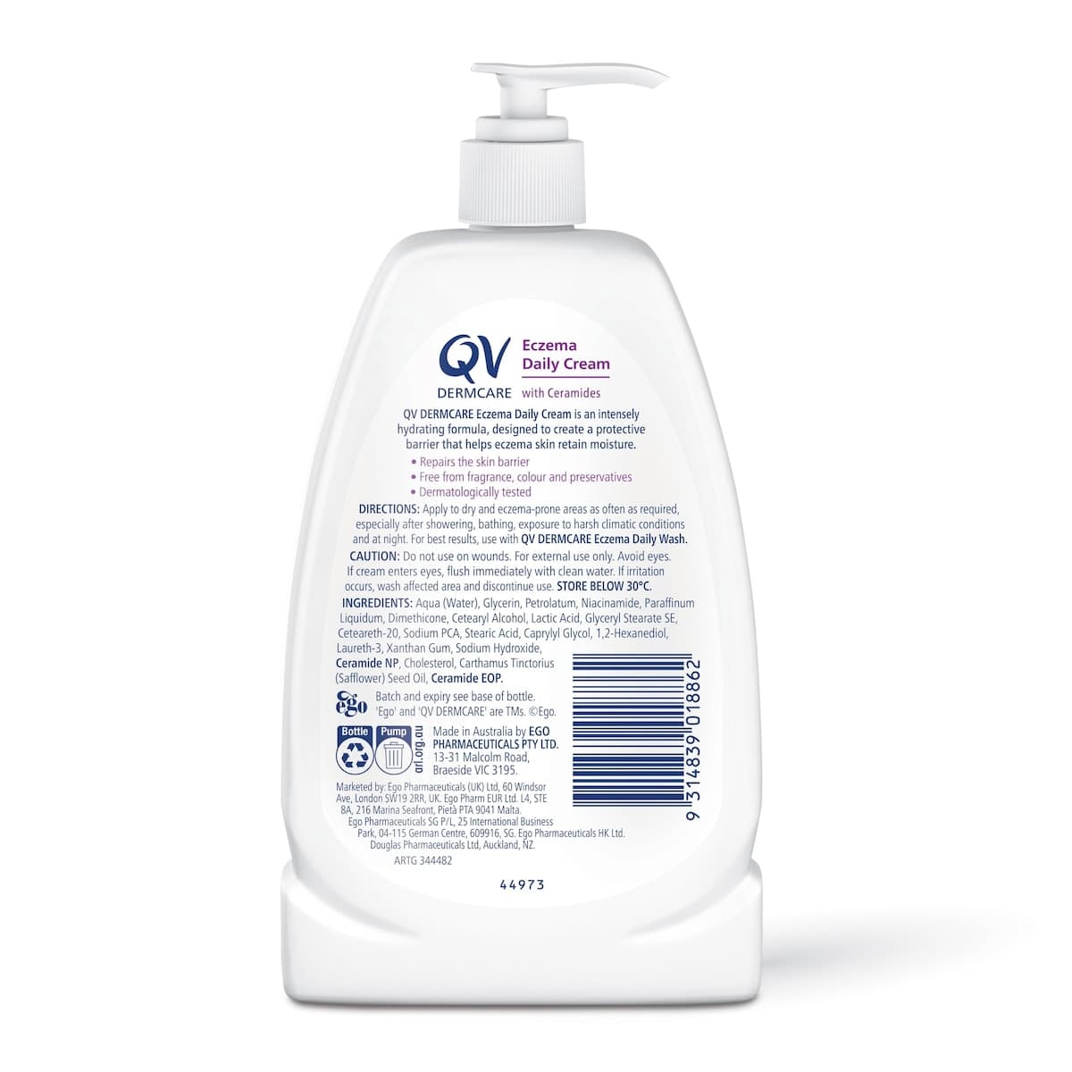 Thumbnail Ego QV Dermcare Eczema Daily Cream 350ml
