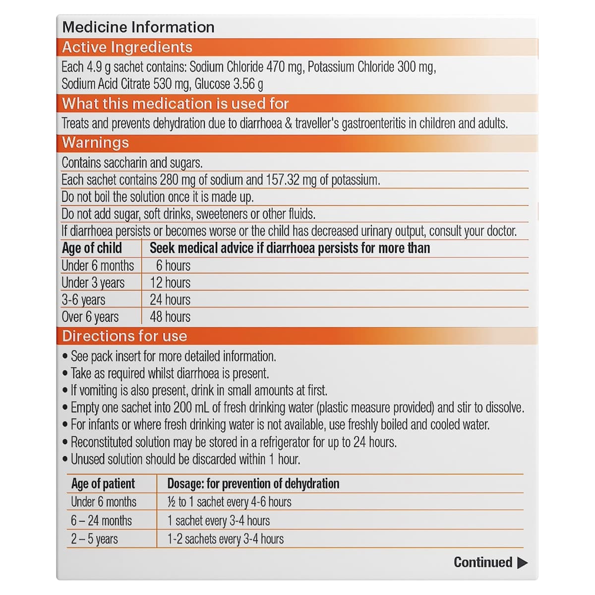 Thumbnail APOHEALTH Glucose & Electrolytes Orange Flavour 10 Sachets