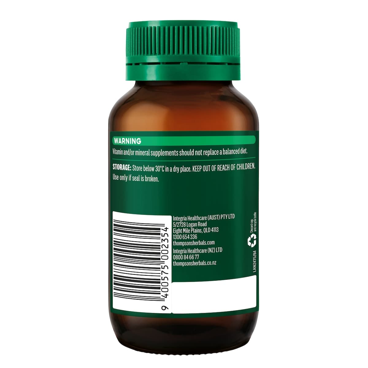 Thumbnail Thompsons Kelp 1400mg 120 Tablets
