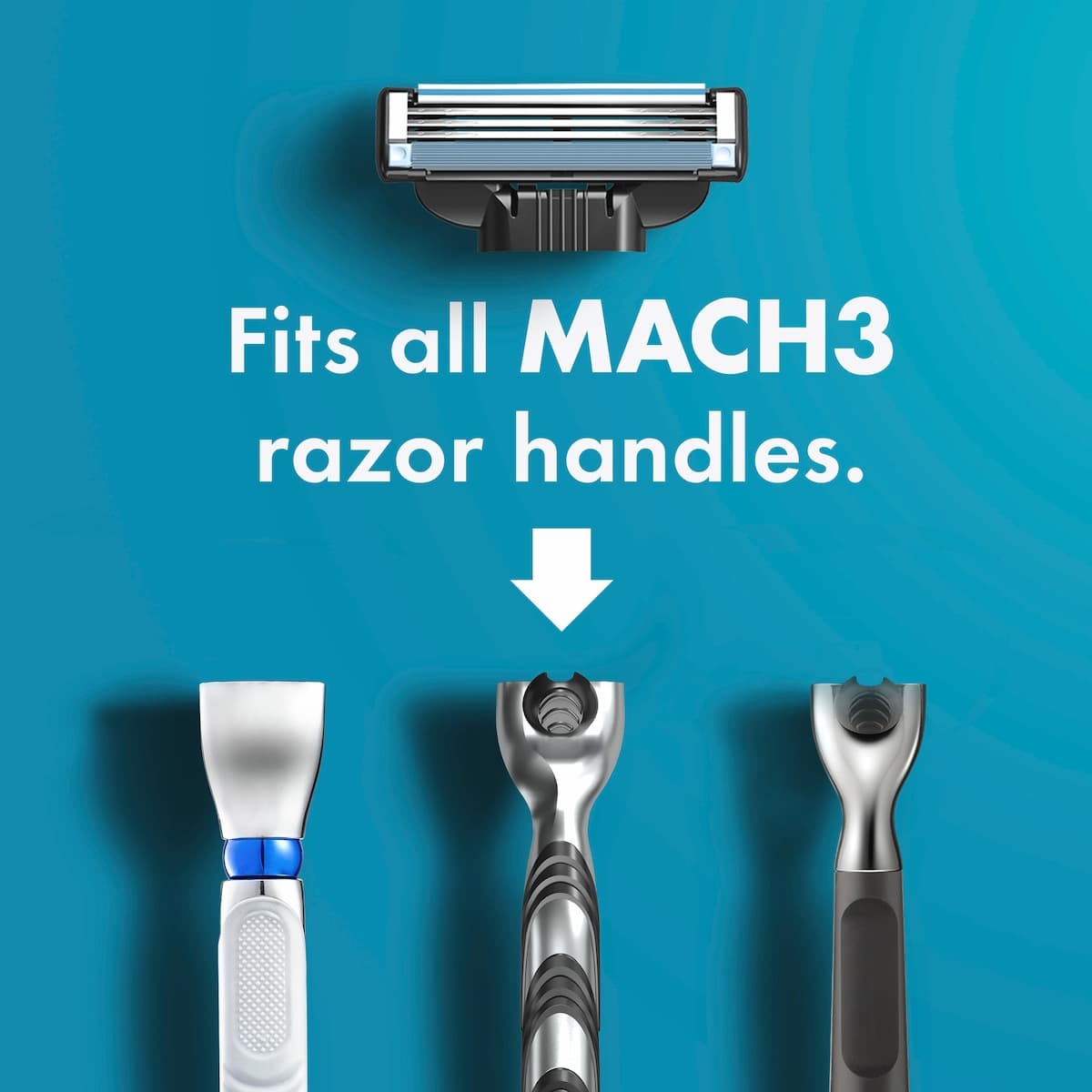 Thumbnail Gillette Mach3 Plus Refill Blades 8 Pack