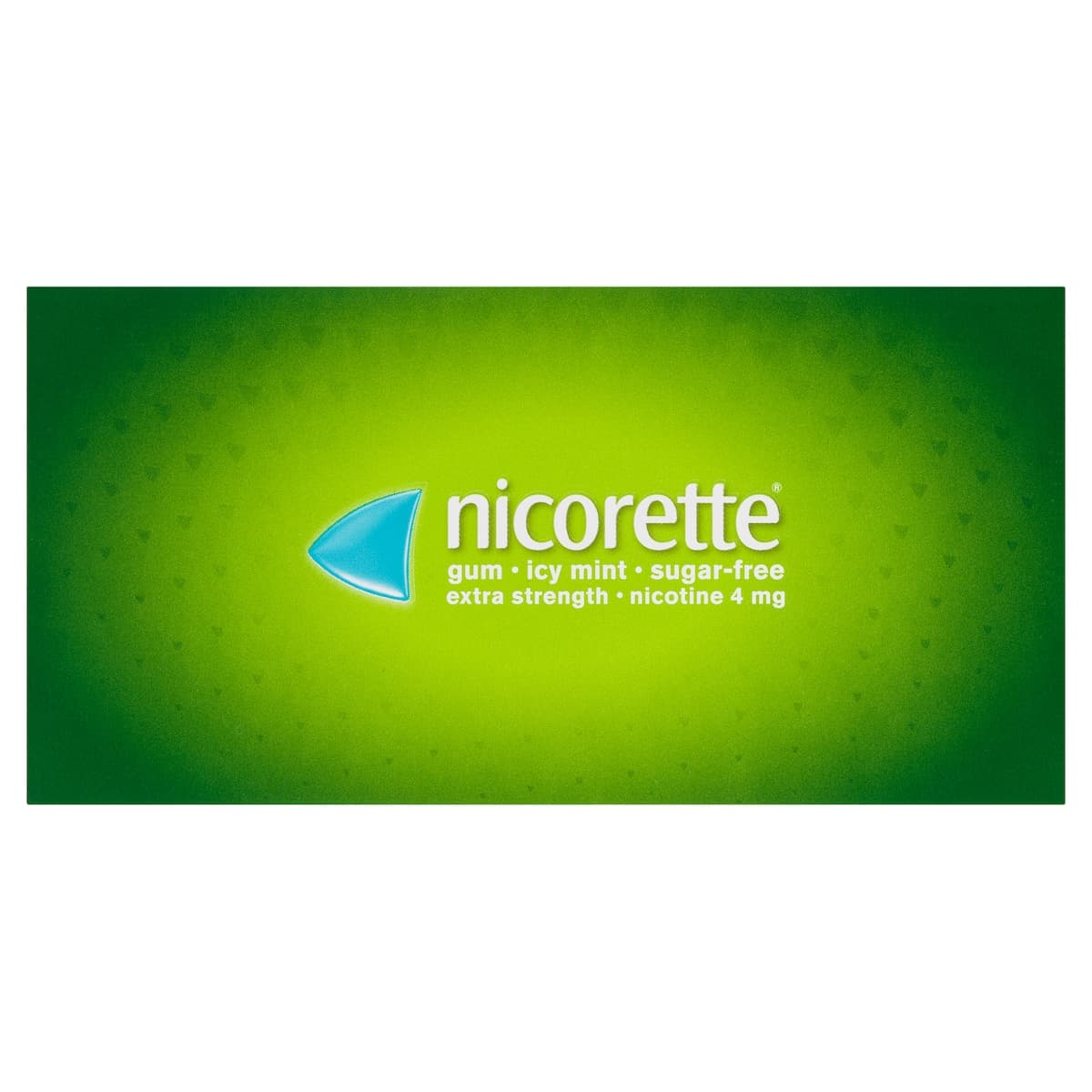 Thumbnail Nicorette Quit Smoking Nicotine Gum 4mg Icy Mint 75 Pack