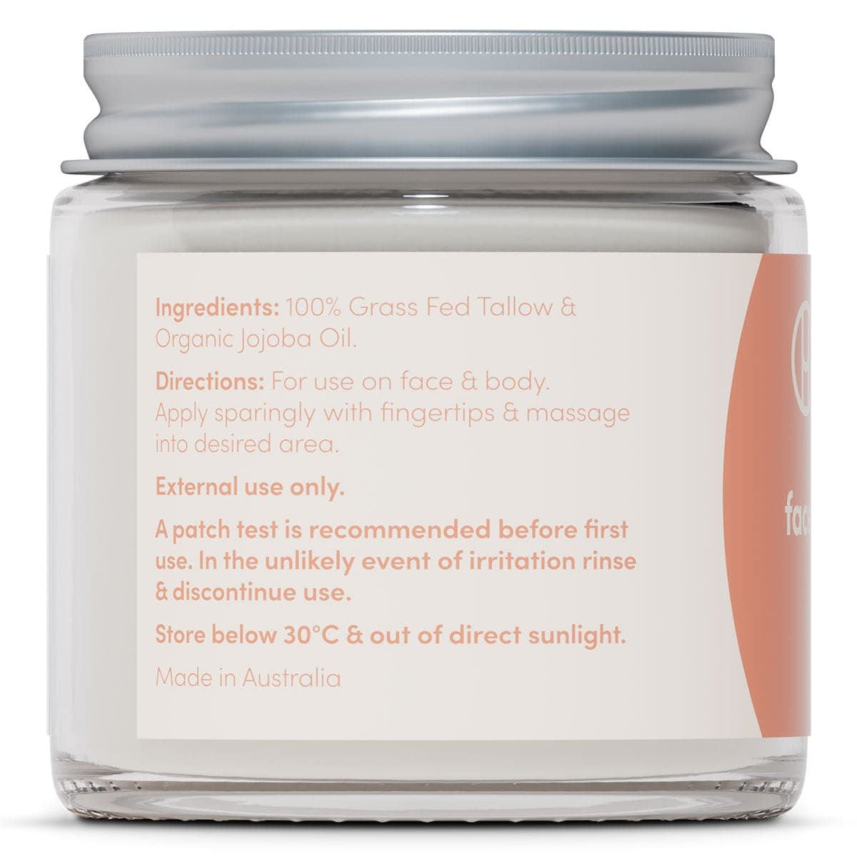 Thumbnail Handmaid Whipped Tallow Face and Body Balm Natural 80g