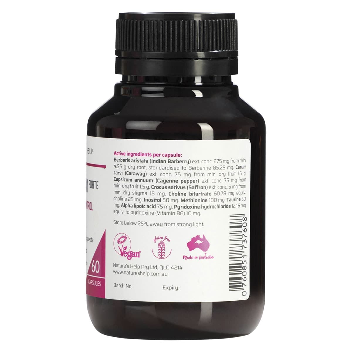 Thumbnail Nature's Help Ultra Slim Forte Weight Loss Control 60 Capsules