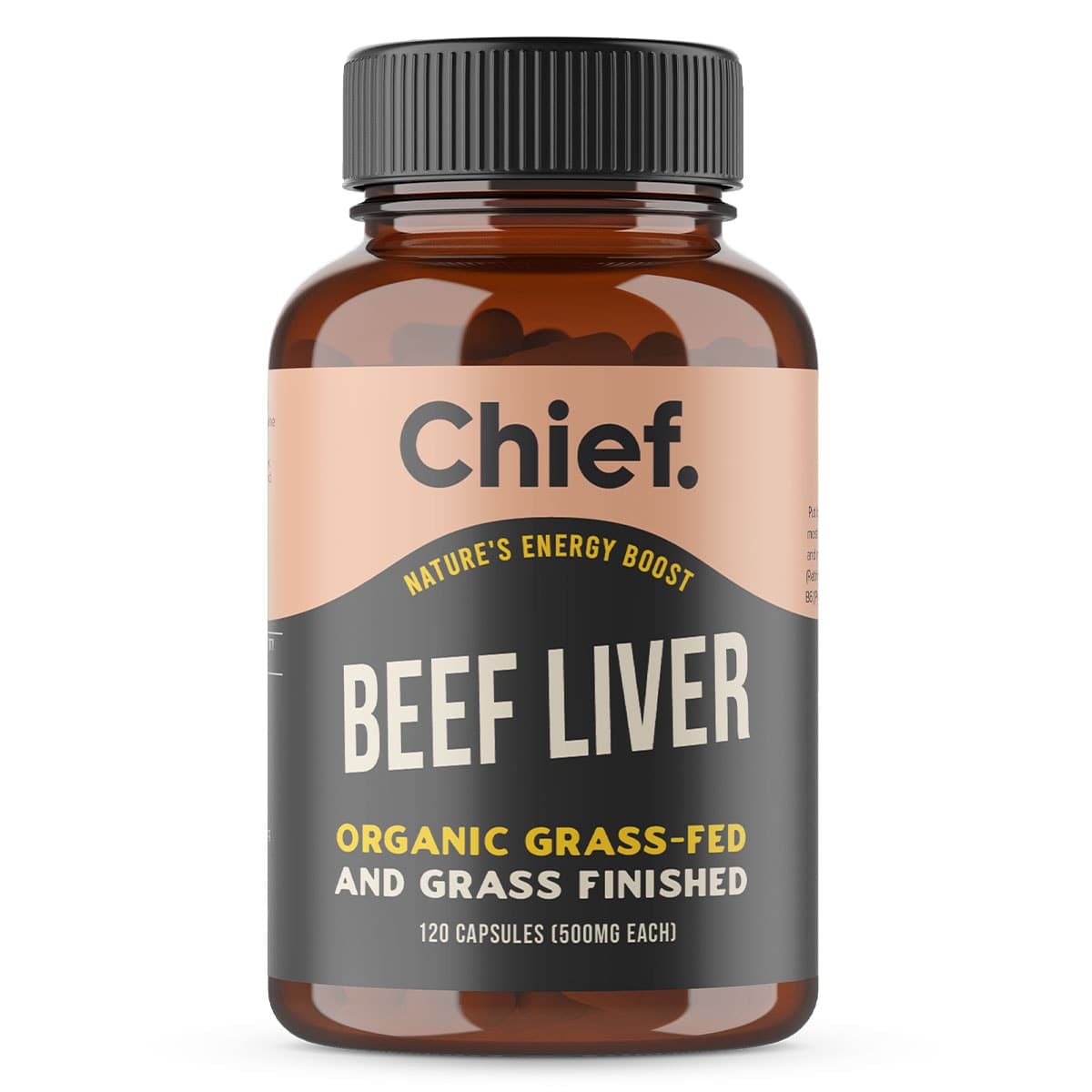 Thumbnail Chief Organic Beef Liver 120 Capsules