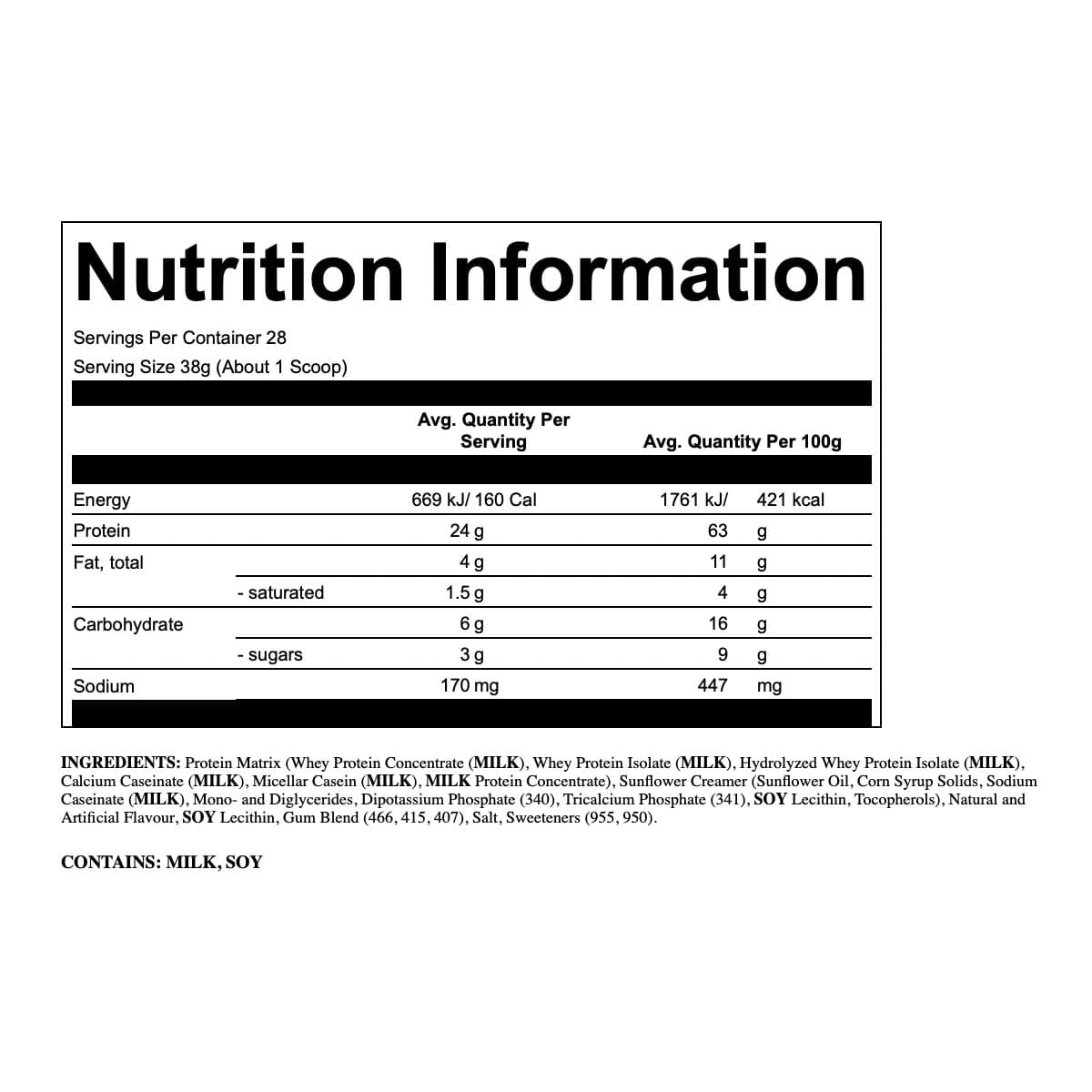 Thumbnail BSN Syntha 6 Edge Protein Powder Vanilla Milkshake 1.06Kg