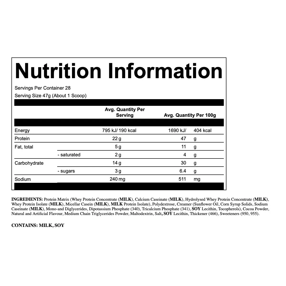 Thumbnail BSN Syntha 6 Protein Powder Chocolate Milkshake 1.32Kg