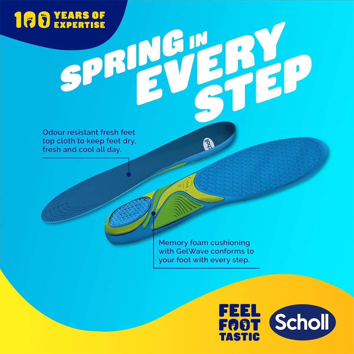 Thumbnail Scholl Gel Activ Sport Insoles Large 1 Pair