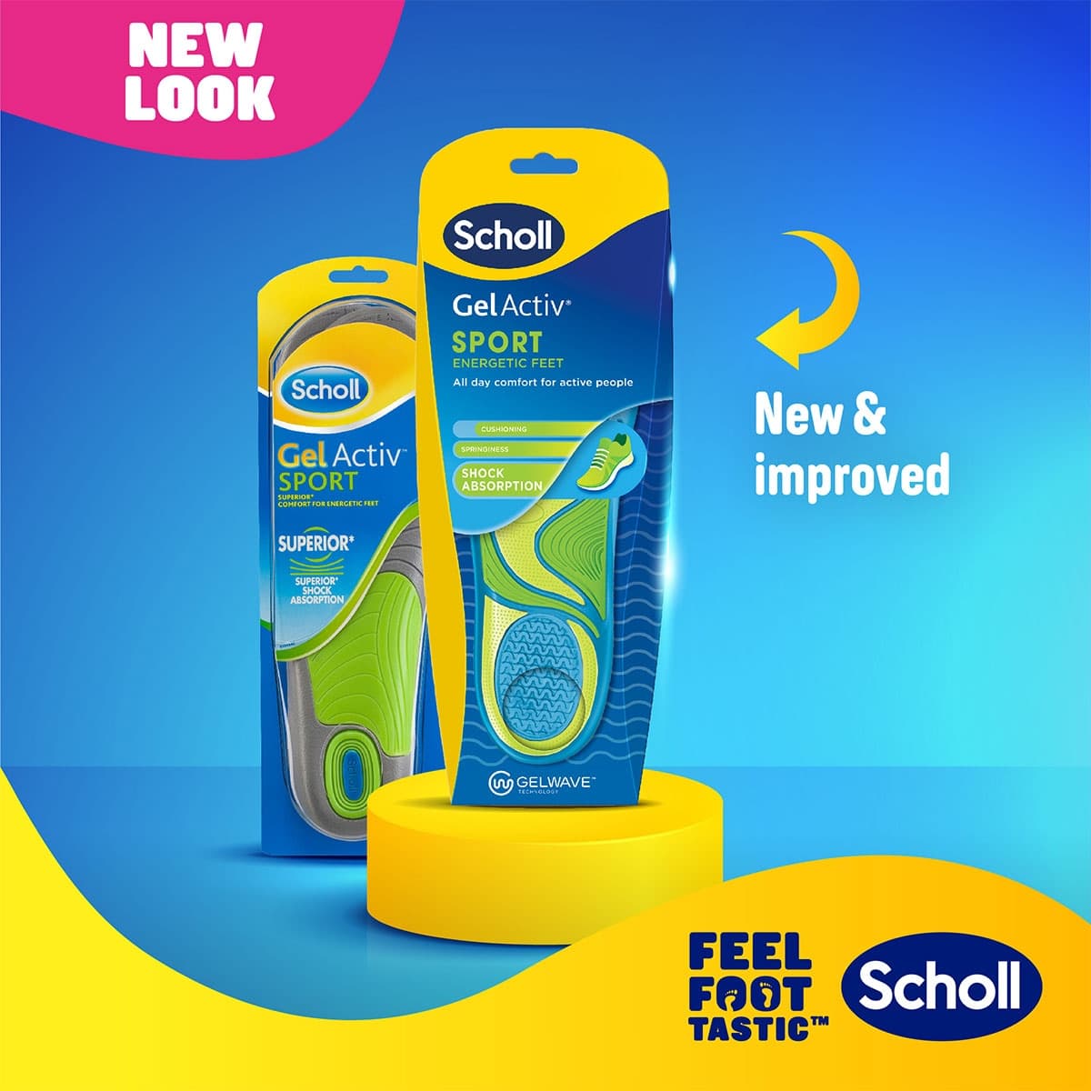 Thumbnail Scholl Gel Activ Sport Insoles Large 1 Pair