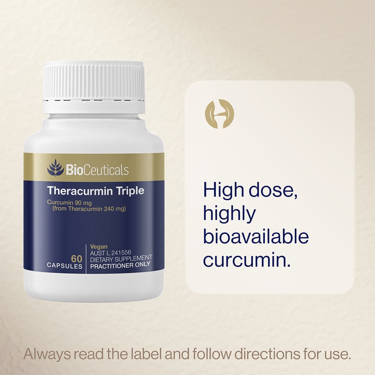 Thumbnail BioCeuticals Theracurmin BioActive 60 Capsules