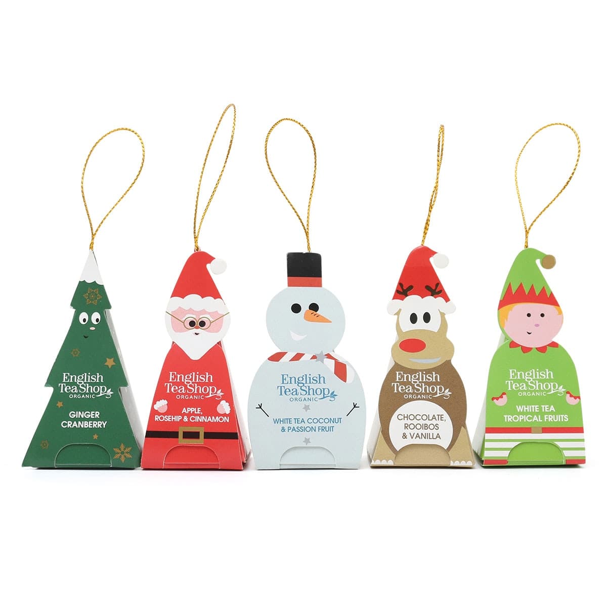 Thumbnail English Tea Shop Christmas Tree Pyramid Tea Bag Collection 10 Pack