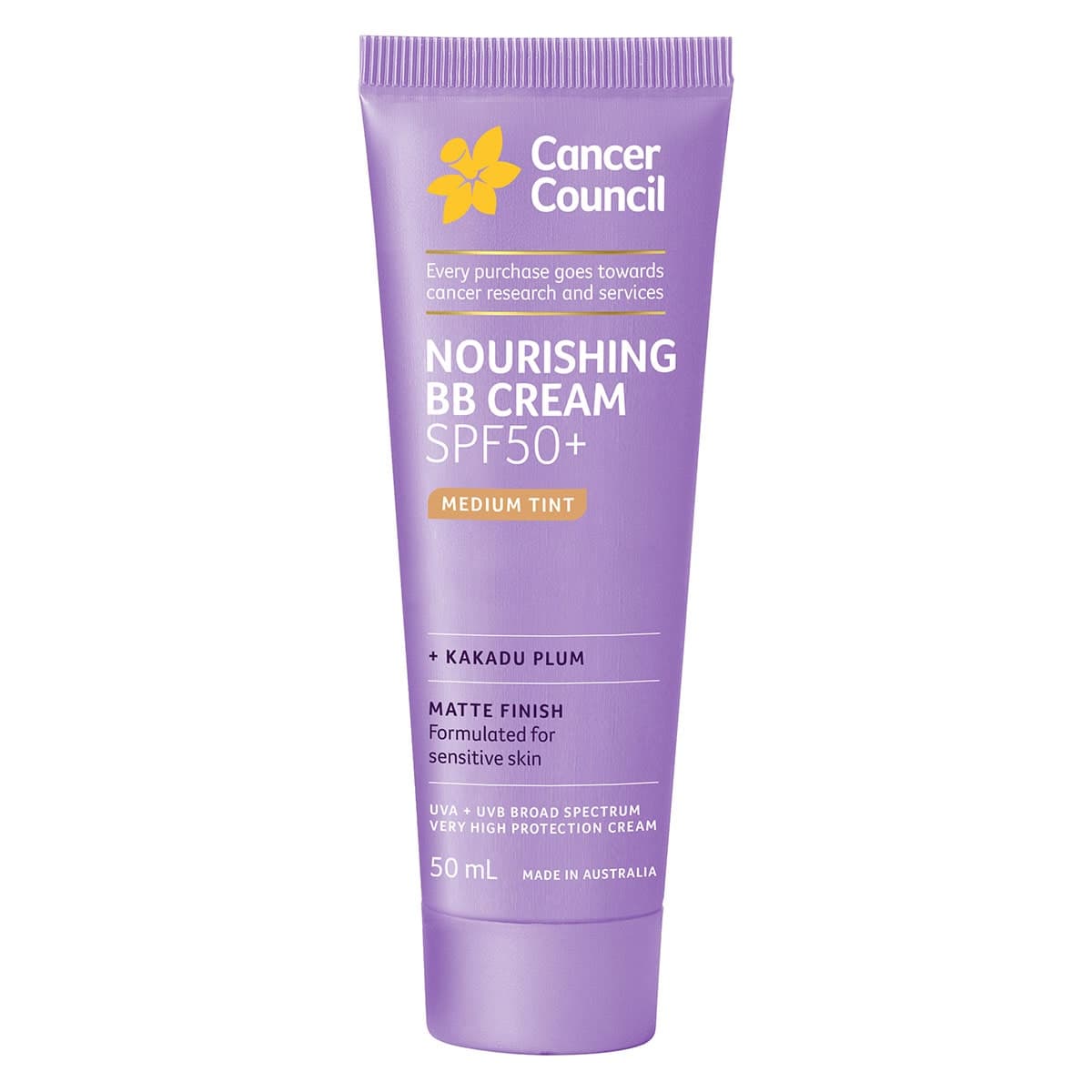 Thumbnail Cancer Council Face Day Wear BB Cream Medium Tint SPF50+ 50ml