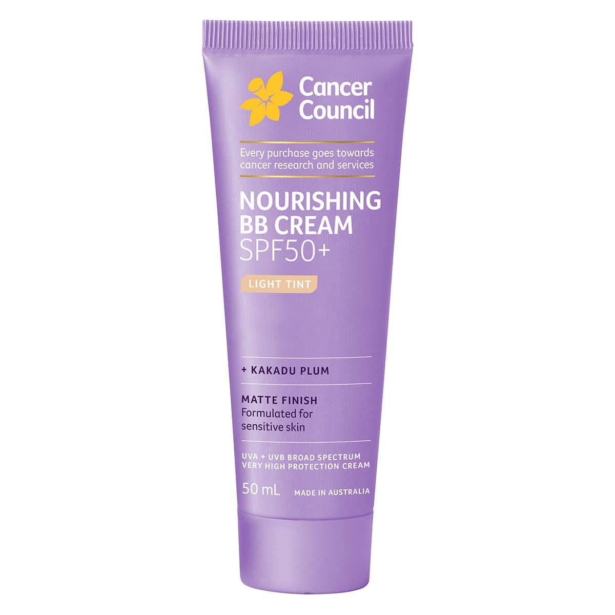 Thumbnail Cancer Council Face Day Wear BB Cream Light Tint SPF50+ 50ml