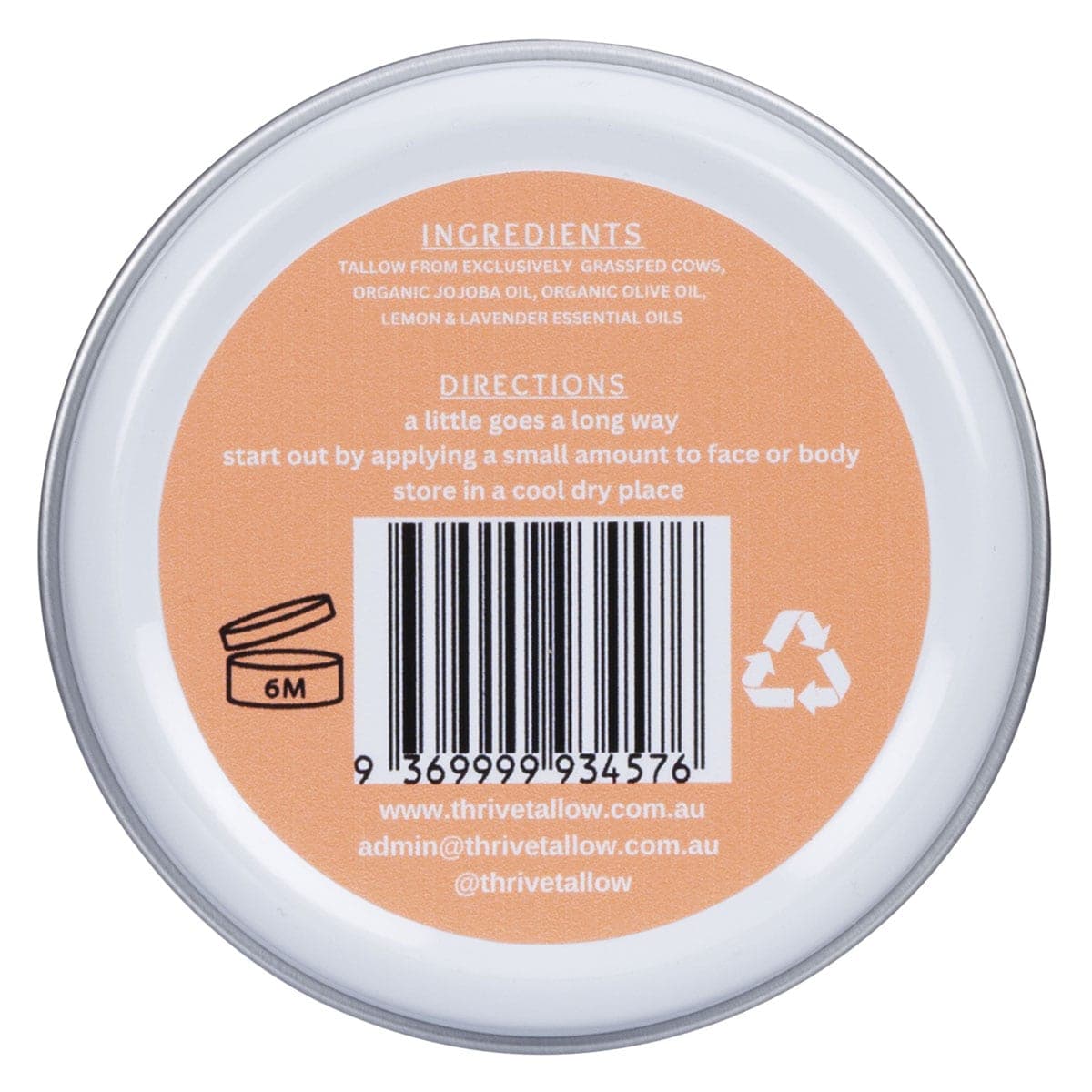 Thumbnail Thrive Tallow Whipped Tallow Moisturiser Scented 70ml
