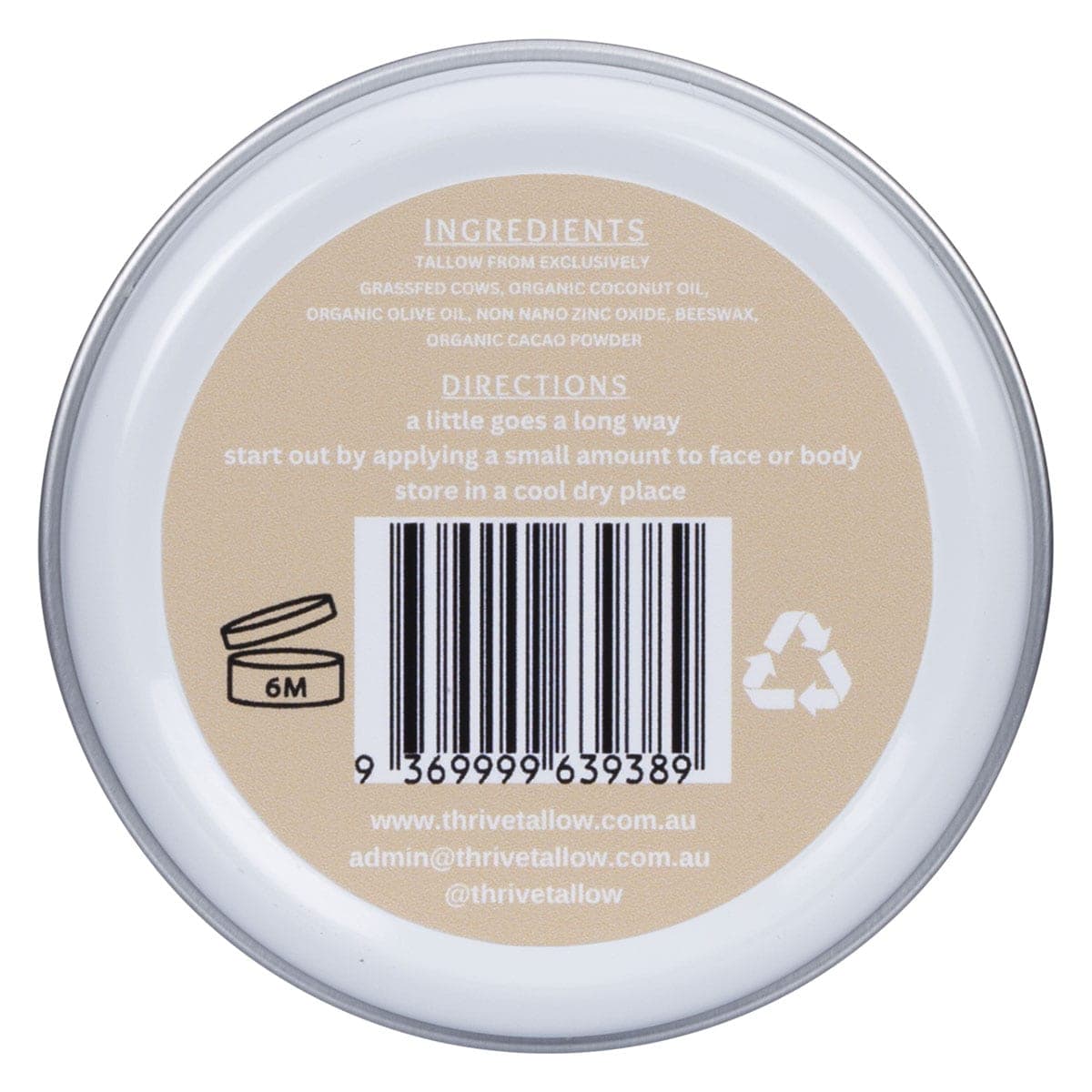 Thumbnail Thrive Tallow Tinted Sun Balm with Zinc 70ml