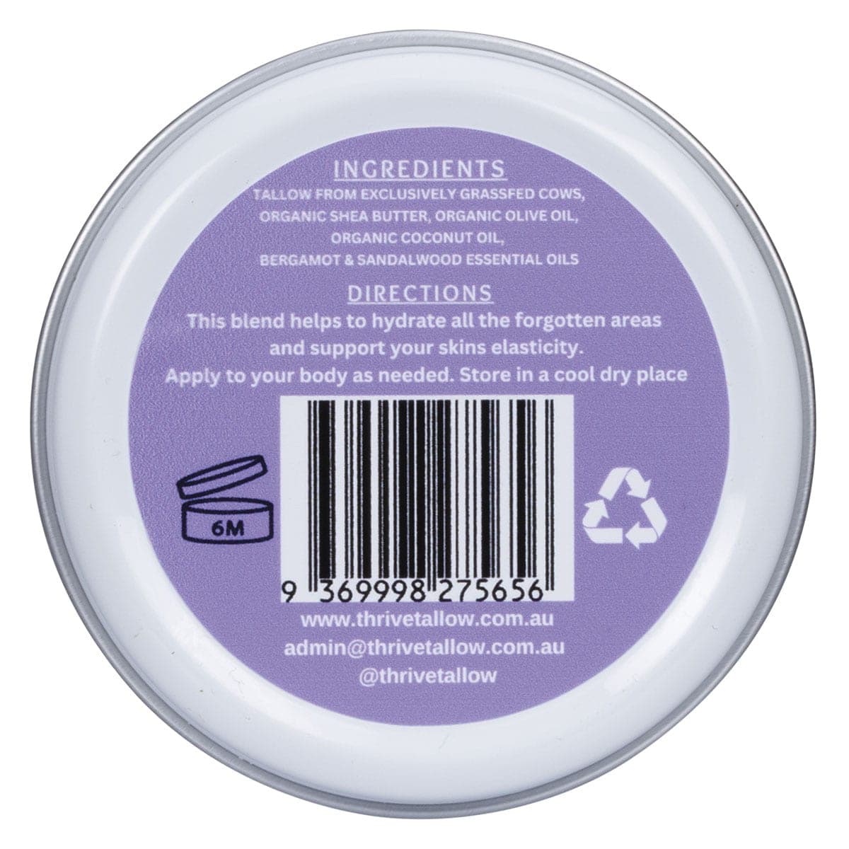 Thumbnail Thrive Tallow Tallow Based Body Butter 70ml
