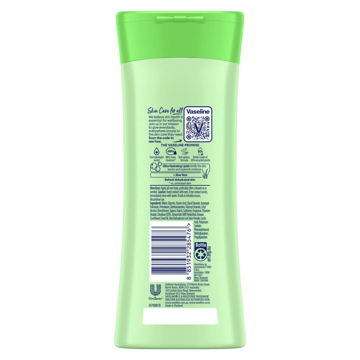 Thumbnail Vaseline Intensive Care Body Lotion Aloe Soothe 225ml