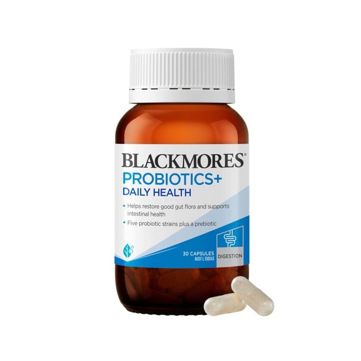 Thumbnail Blackmores Probiotics + Daily Health 30 Capsules