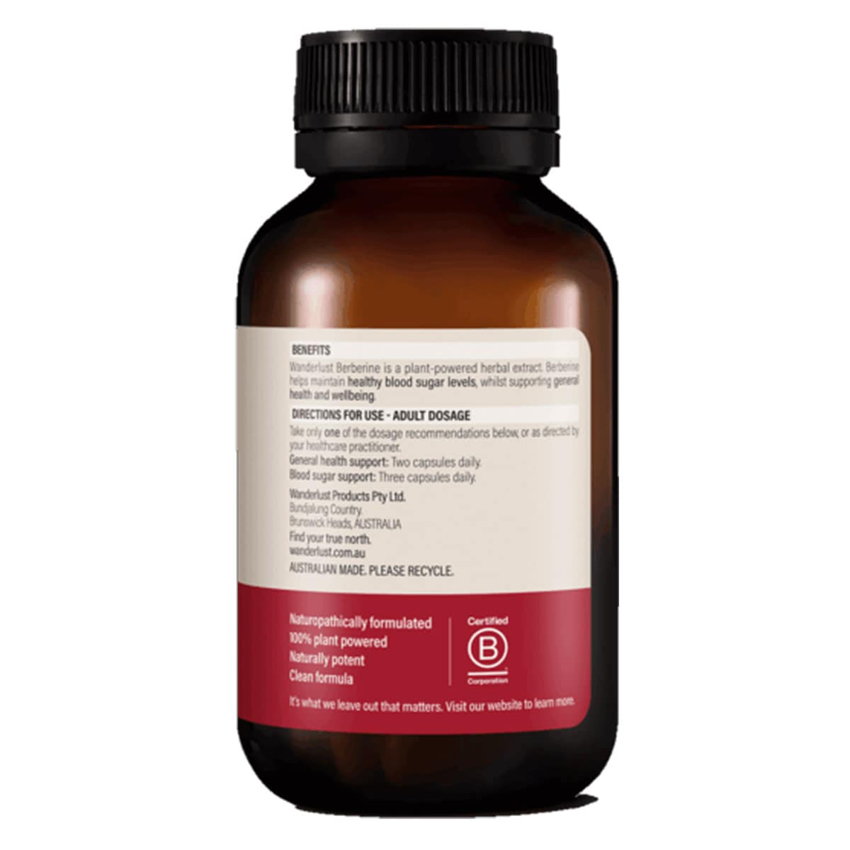 Thumbnail Wanderlust Berberine 333mg - 60 Capsules