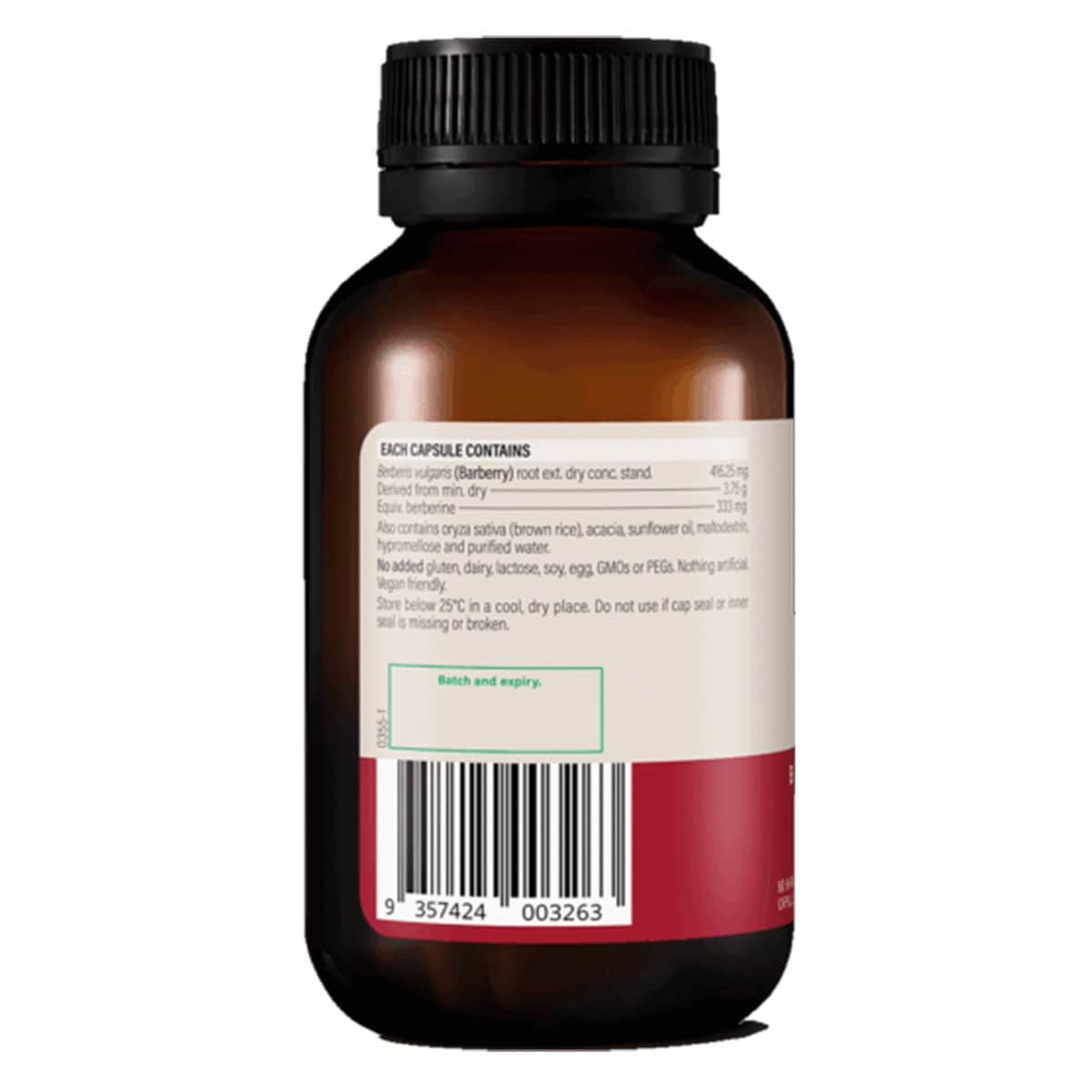 Thumbnail Wanderlust Berberine 333mg - 60 Capsules