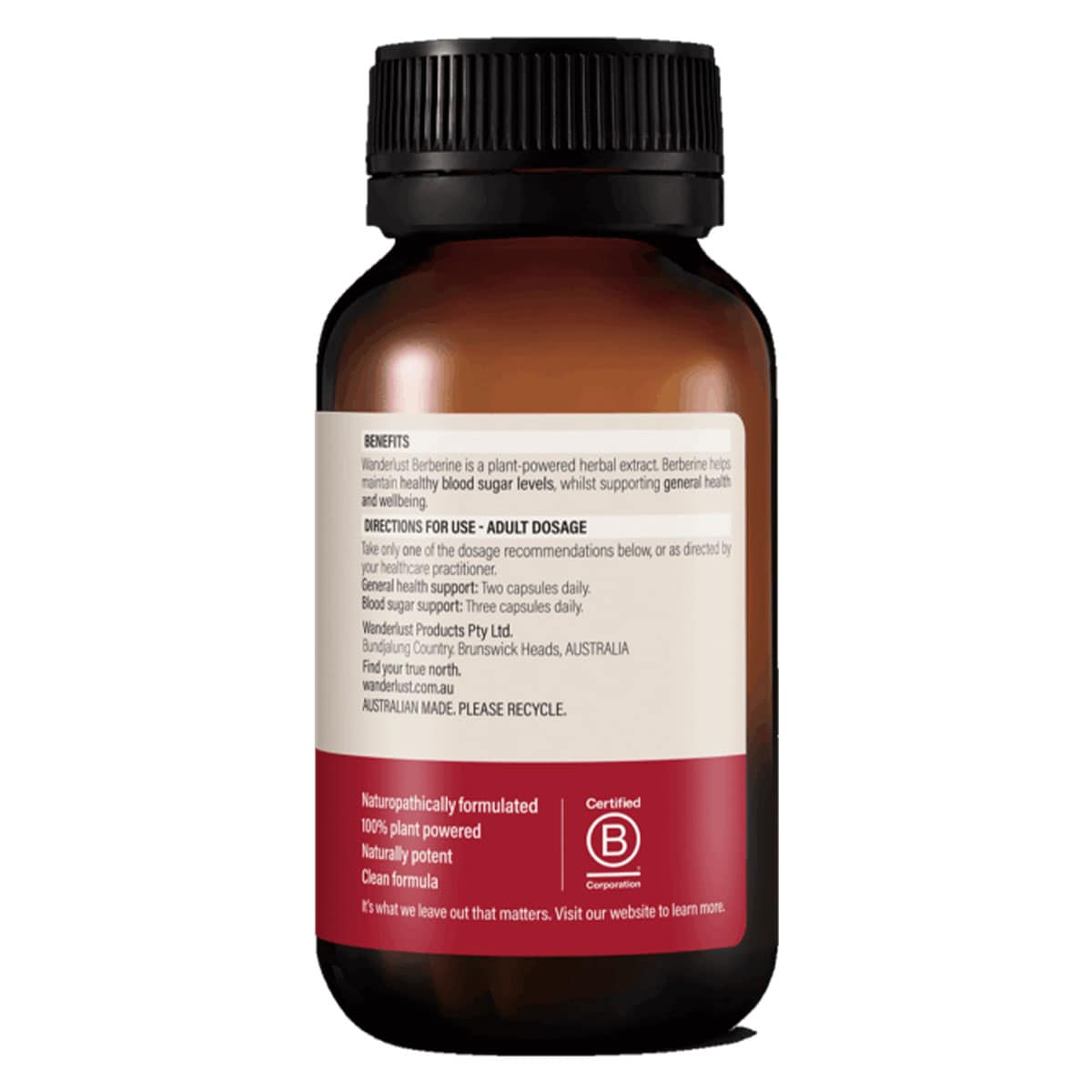 Thumbnail Wanderlust Berberine 333mg - 120 Capsules