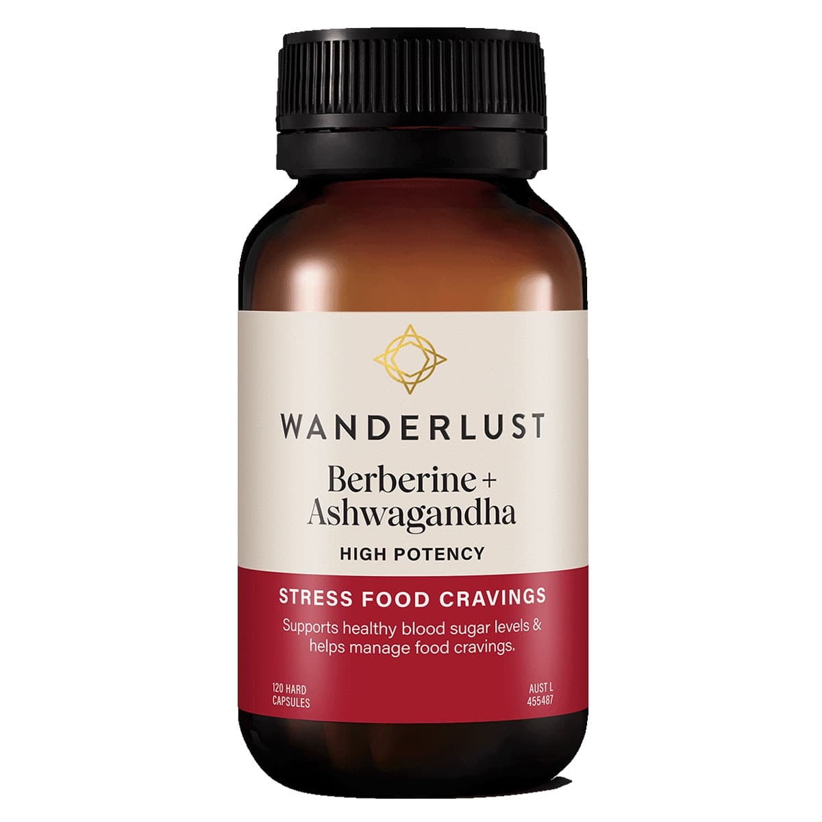 Thumbnail Wanderlust Berberine + Ashwagandha 120 Capsules