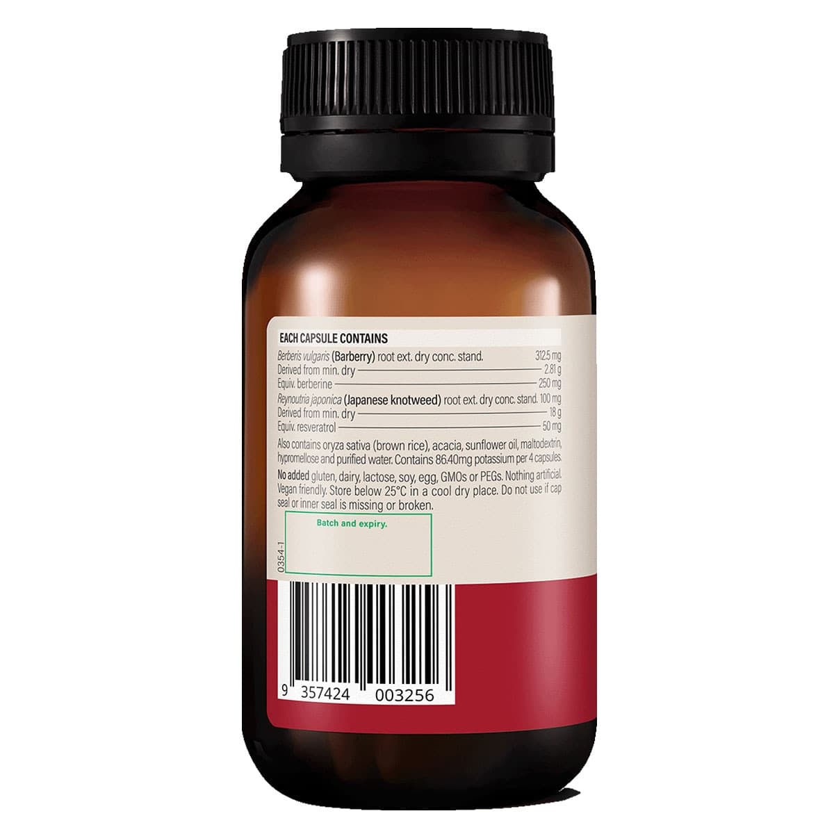 Thumbnail Wanderlust Berberine + Resveratrol 120 Capsules