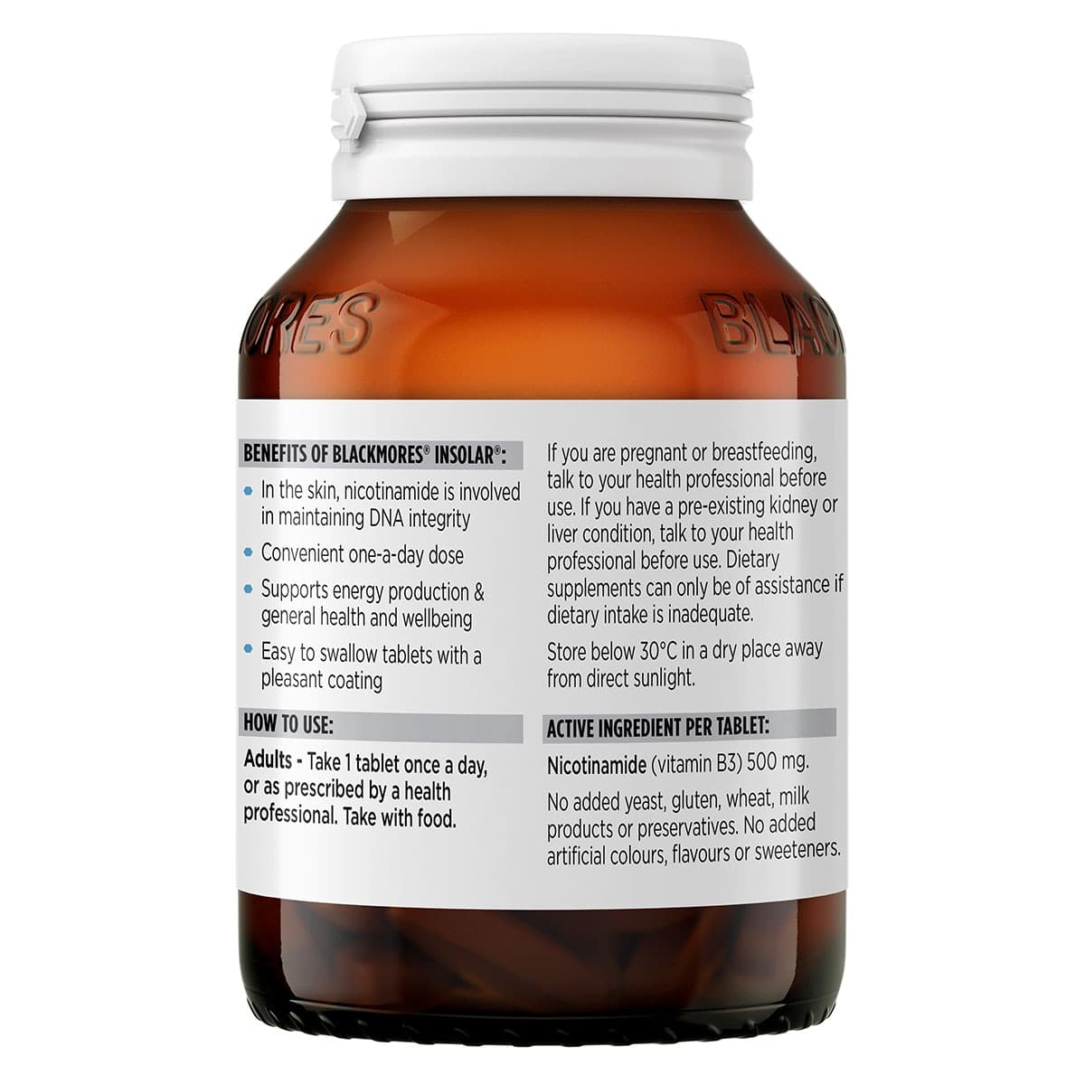 Thumbnail Blackmores Insolar 120 Tablets