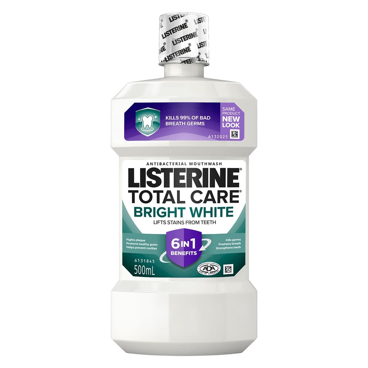Thumbnail Listerine Bright White Multi-Action Mouthwash 500ml