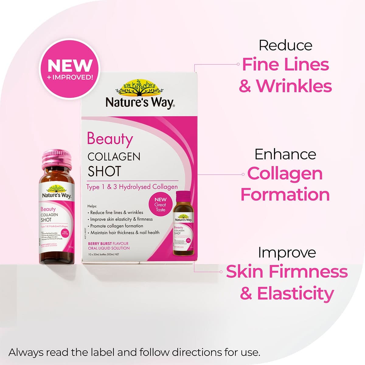 Thumbnail Nature's Way Beauty Collagen Shots 10 x 50ml
