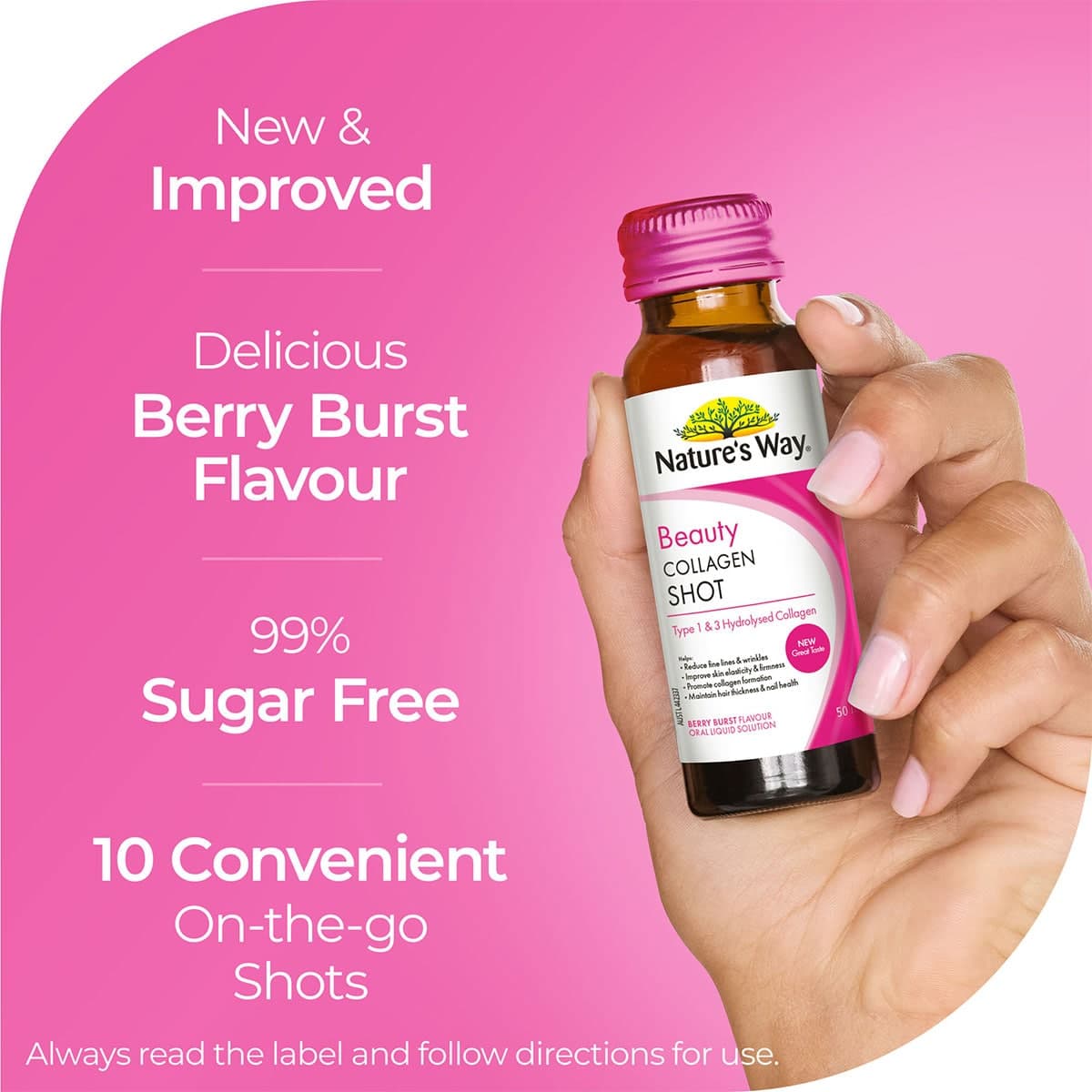 Thumbnail Nature's Way Beauty Collagen Shots 10 x 50ml