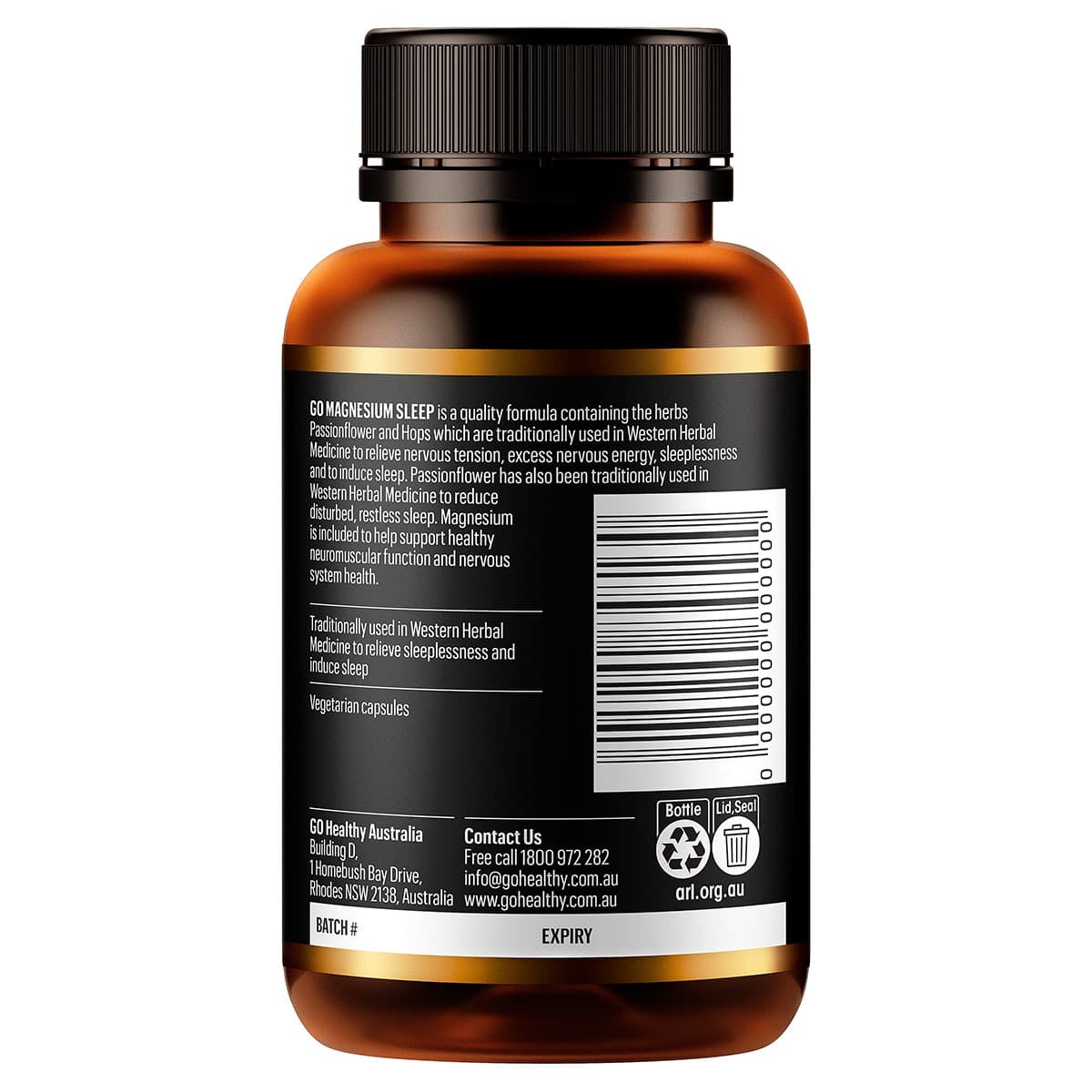 Thumbnail GO Healthy Magnesium Sleep 60 Vege Capsules