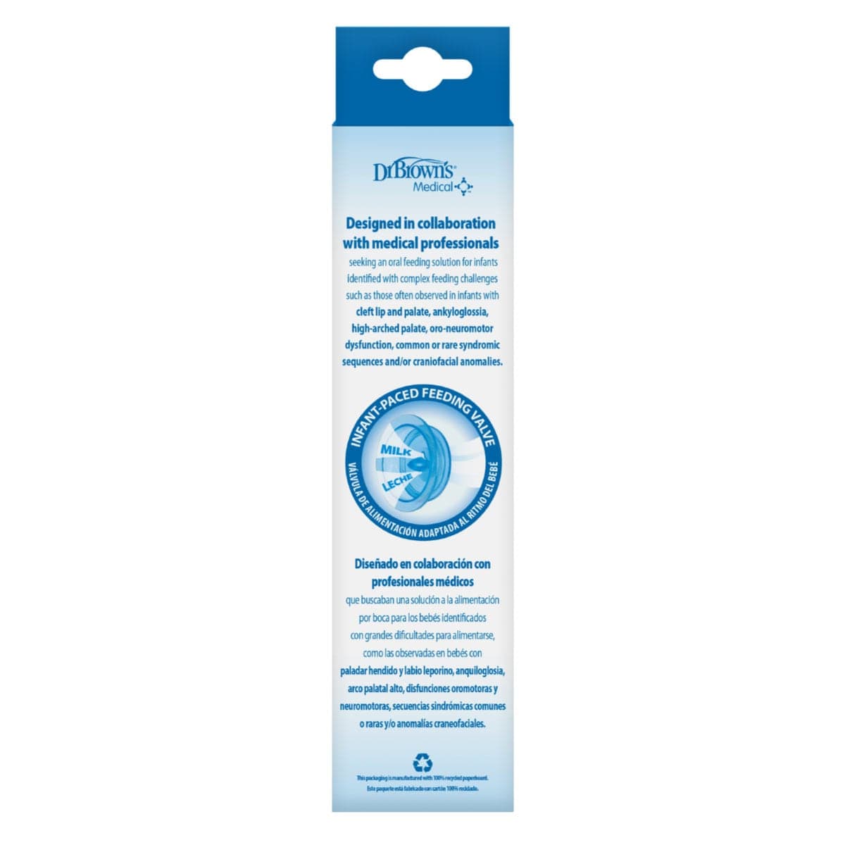 Thumbnail Dr Brown's Speciality Feeding System with Infant-Paced Feeding Valve 250ml