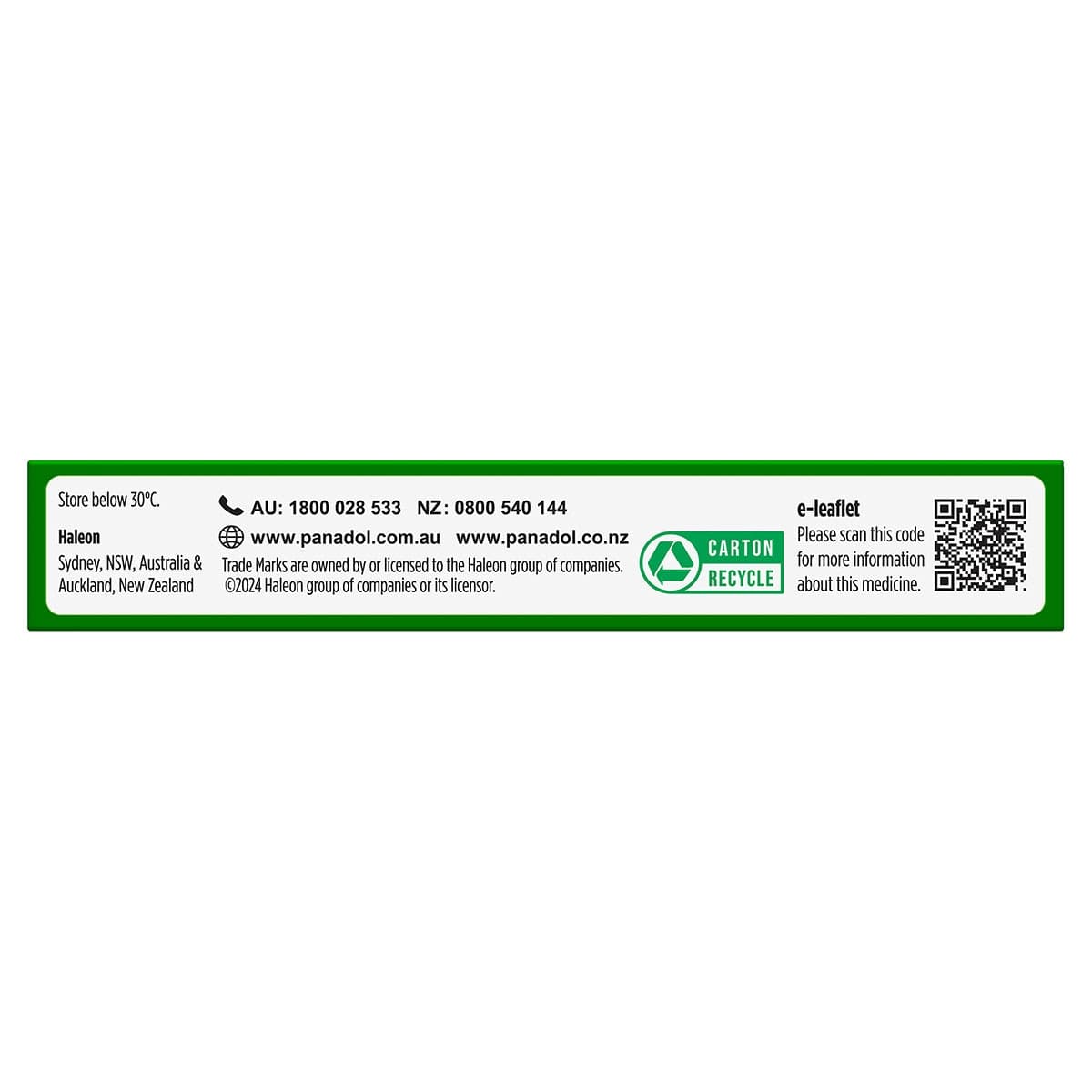 Thumbnail Panadol Extra 500mg Paracetamol + 65mg Caffeine Caplets 16 Pack