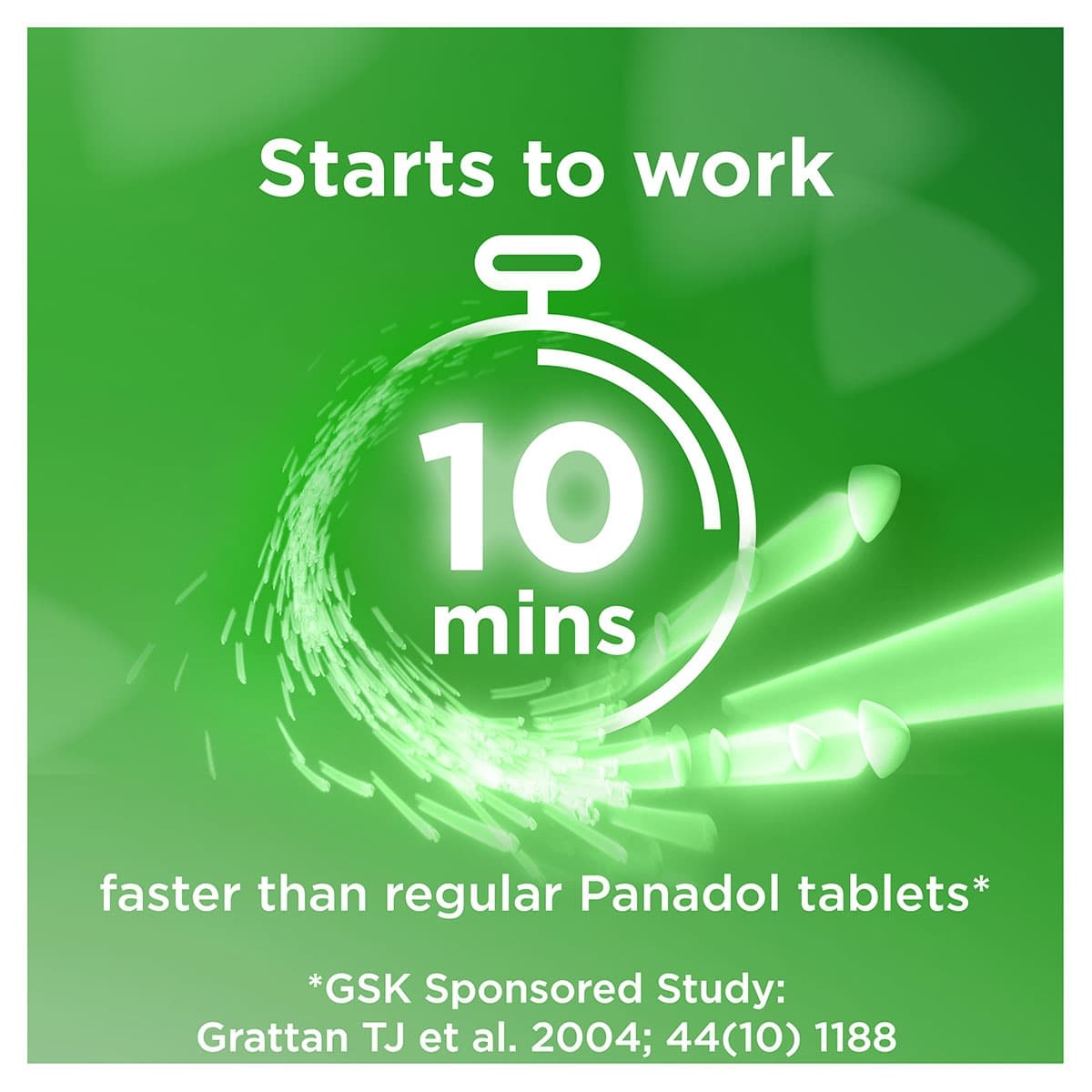 Thumbnail Panadol Rapid 500mg Paracetamol Pain Relief Caplets 16 Pack