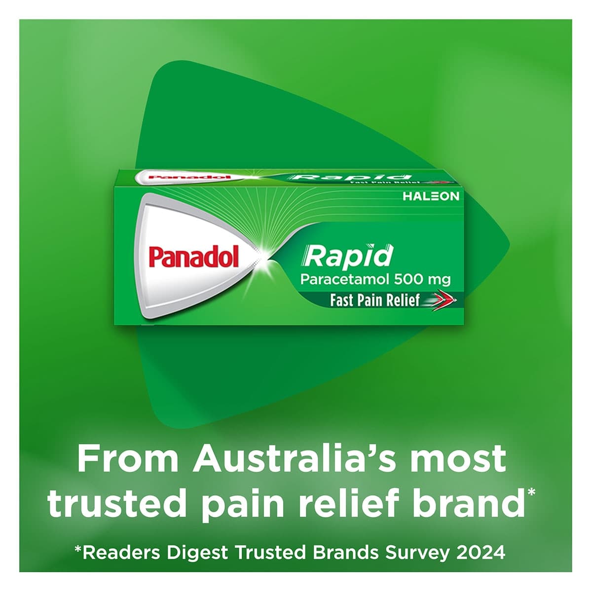 Thumbnail Panadol Rapid 500mg Paracetamol Pain Relief Caplets 16 Pack