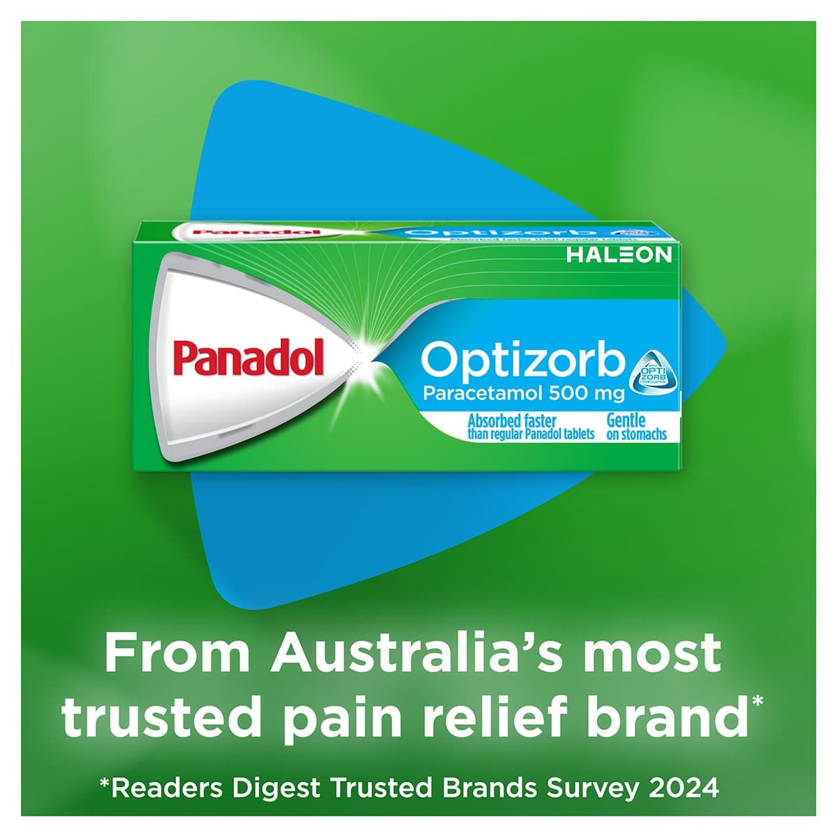 Thumbnail Panadol Optizorb 500mg Paracetamol Caplets 16 Pack