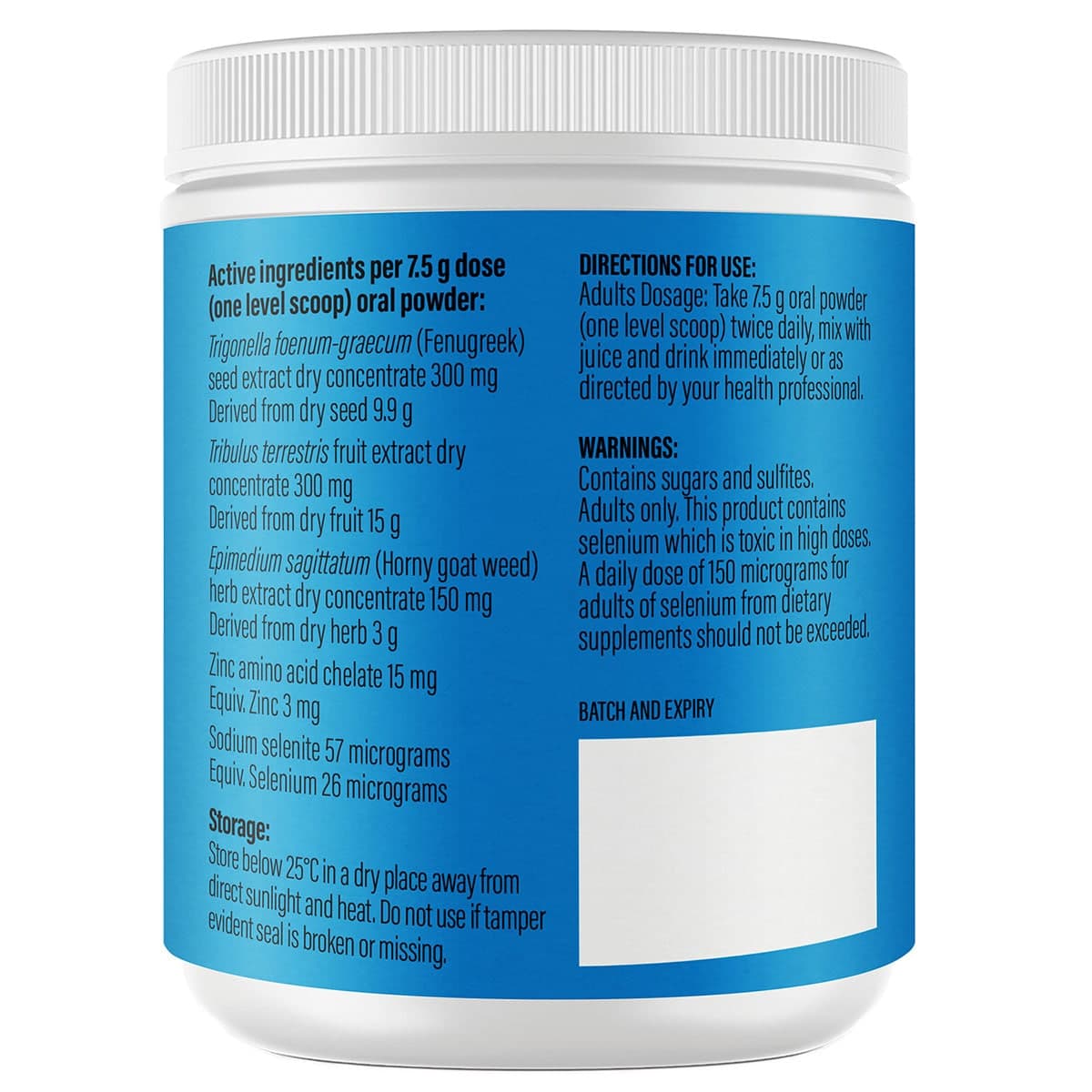 Thumbnail Life Botanics Men's Libido Powder 150g