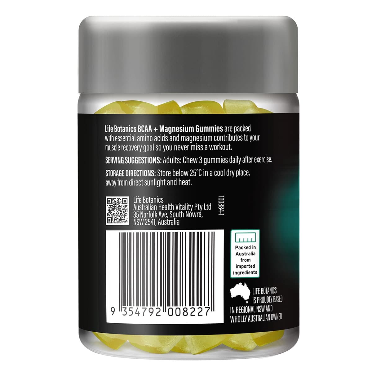 Thumbnail Life Botanics BCAA Gummies 40 Pack