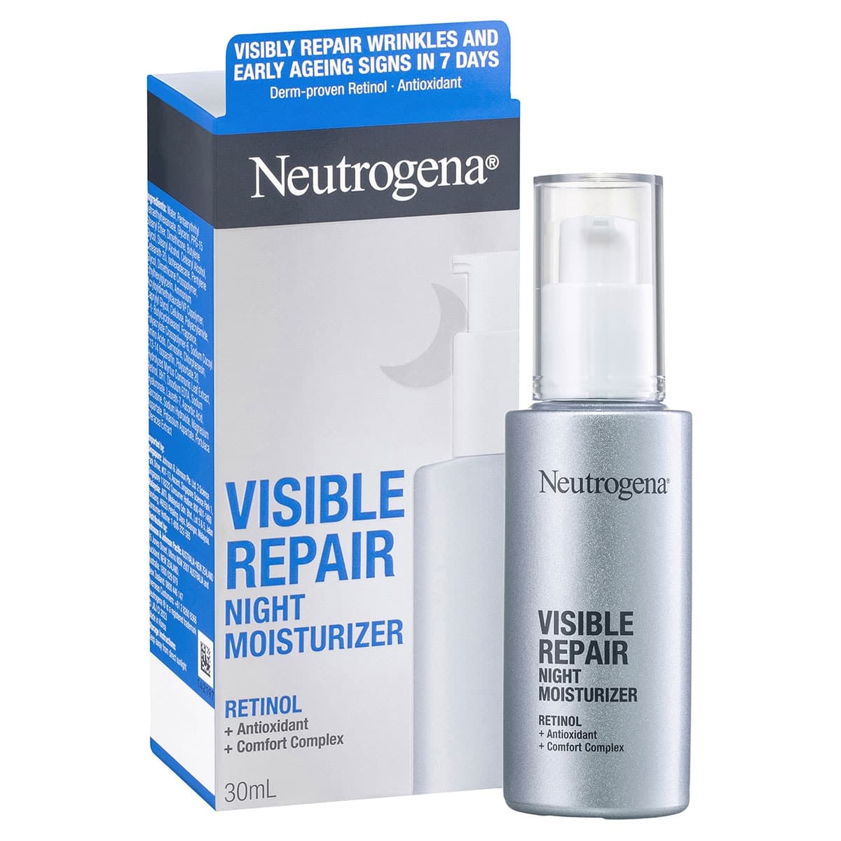 Thumbnail Neutrogena Visible Repair Retinol Night Moisturiser 30ml