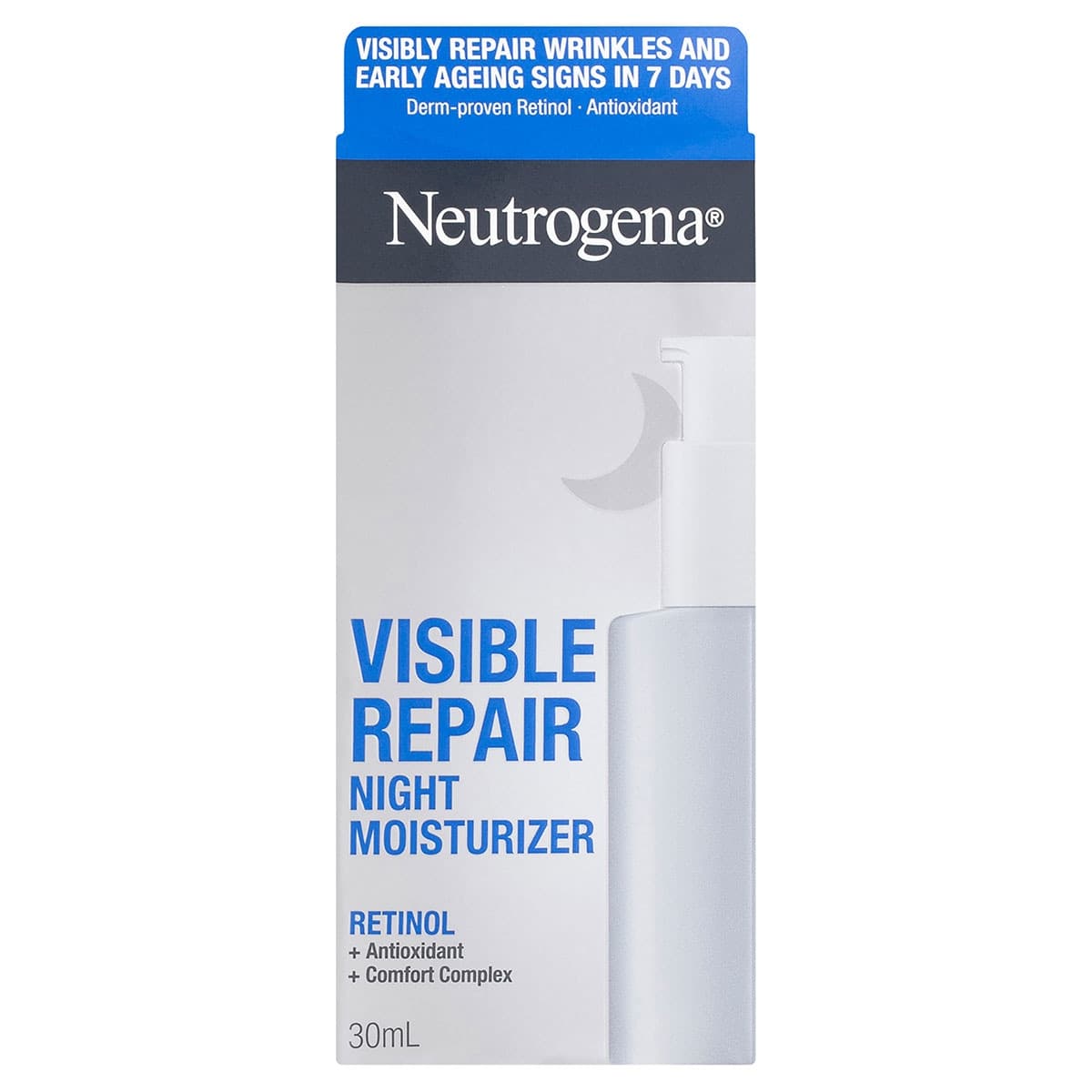 Thumbnail Neutrogena Visible Repair Retinol Night Moisturiser 30ml