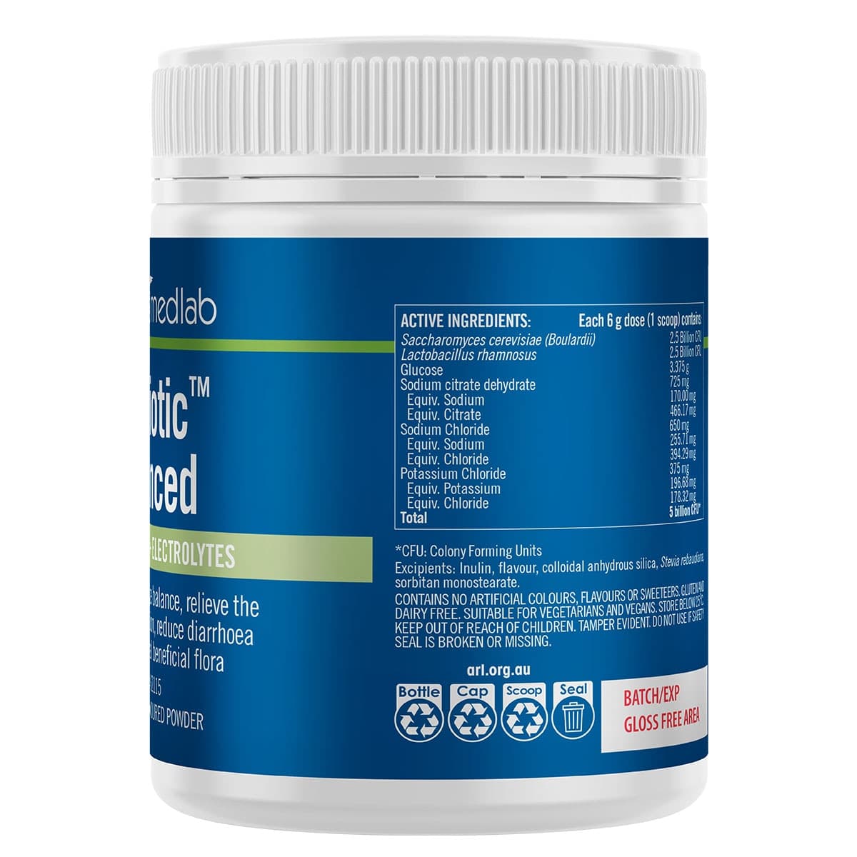 Thumbnail MedLab ORSBiotic Advanced Powder 150g