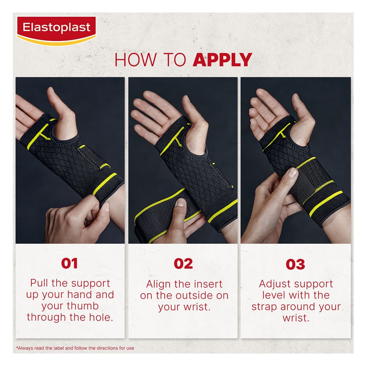 Thumbnail Elastoplast Performance Wrist Support L/XL 1 Support