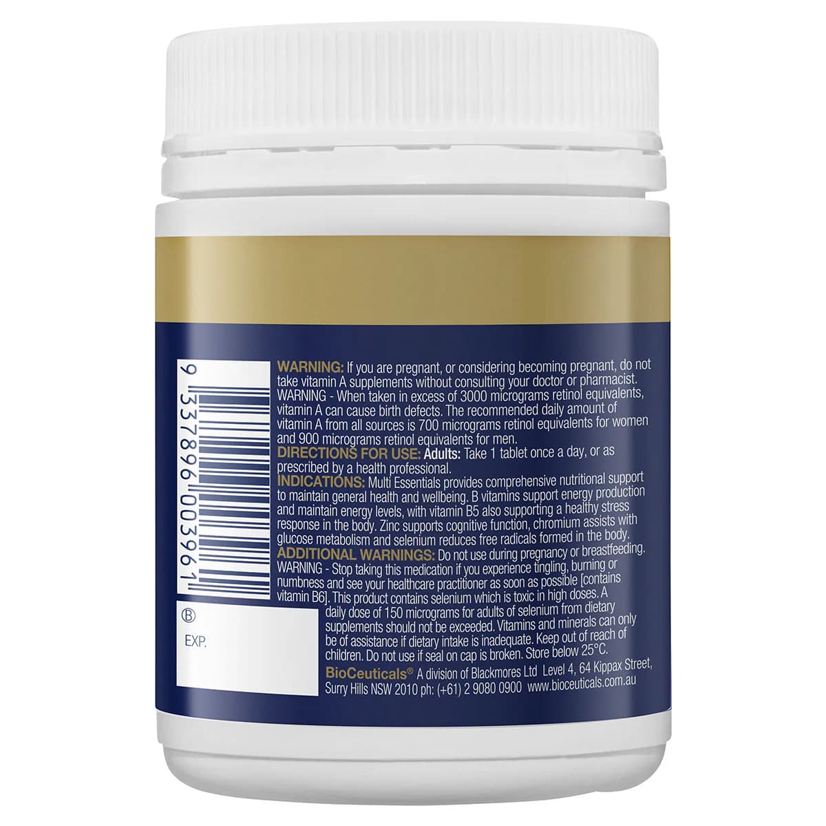 Thumbnail BioCeuticals Multi Essentials 90 Tablets